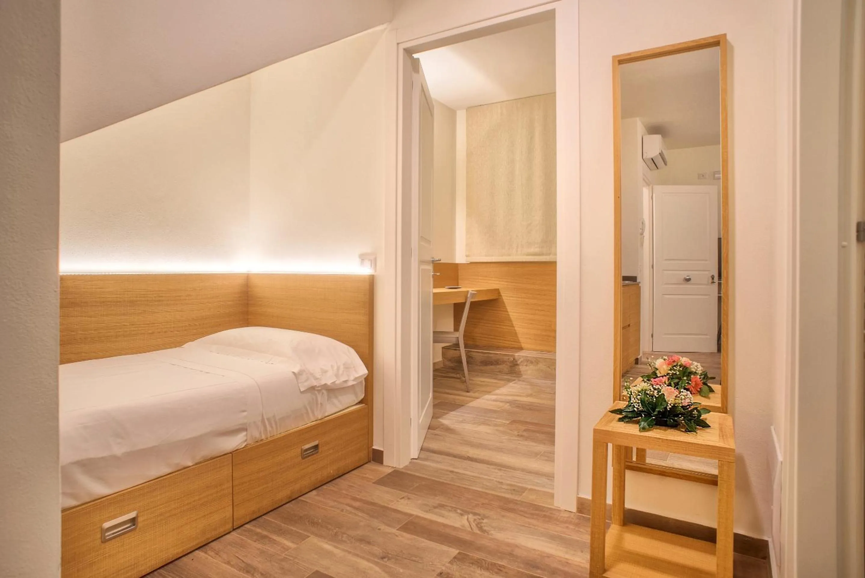 Bed in Guesia Village Hotel e Spa