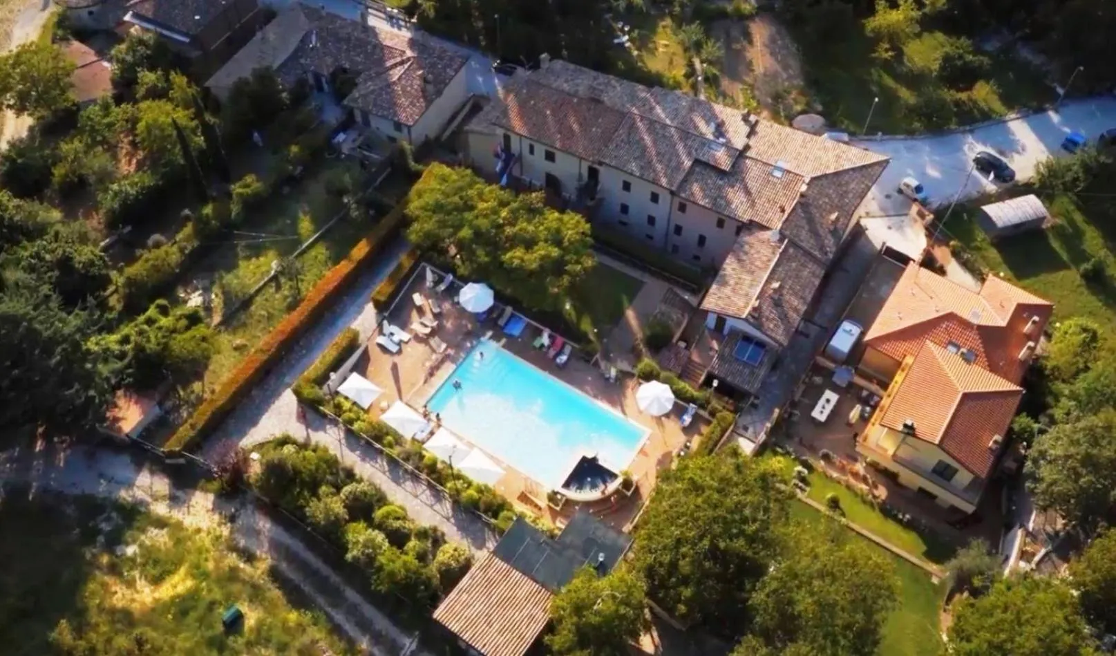 Swimming pool in Guesia Village Hotel e Spa