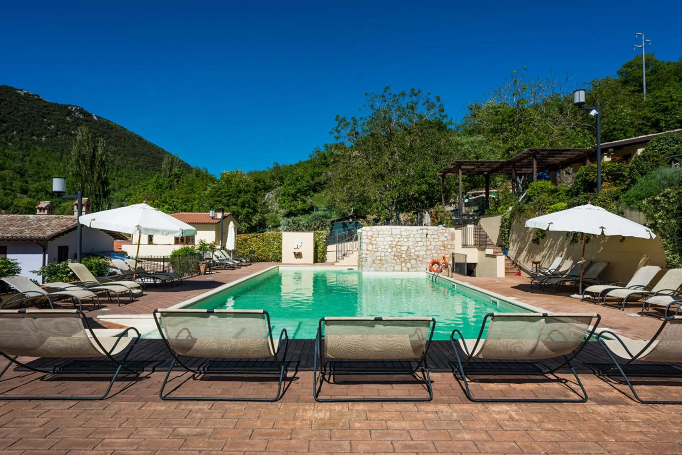 Swimming pool in Guesia Village Hotel e Spa