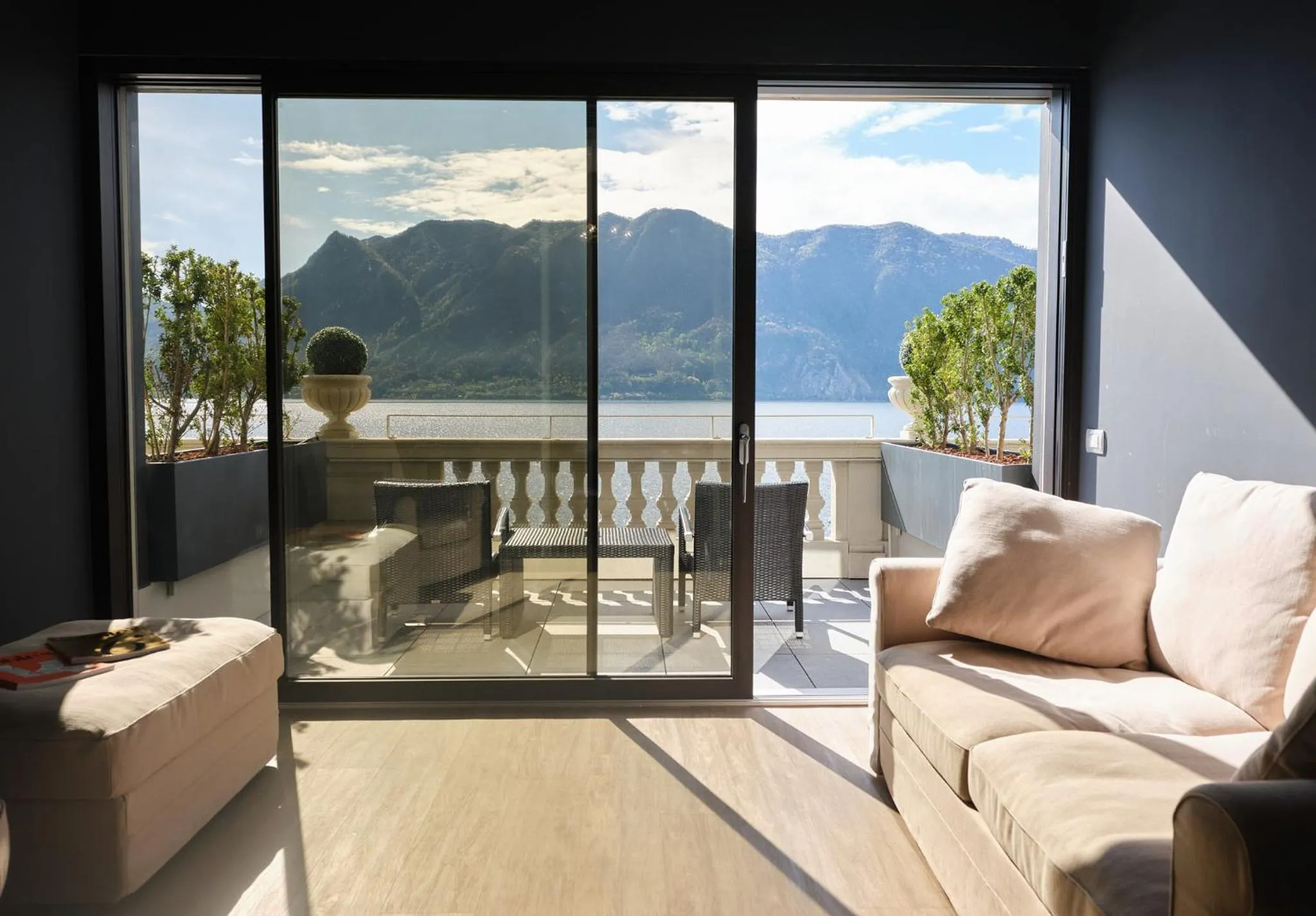 Living room in Hotel Ghiffa