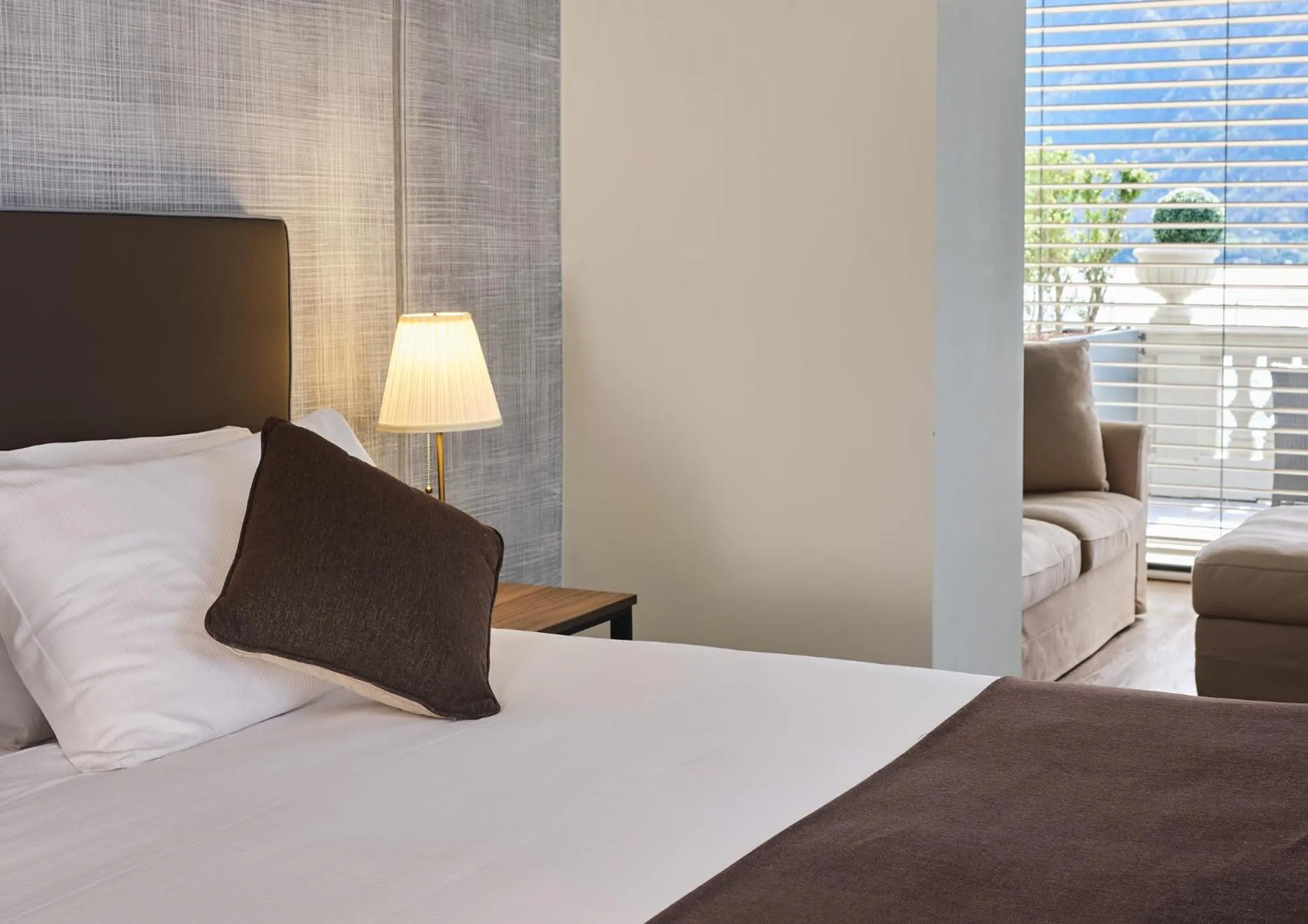 Bedroom, Bed in Hotel Ghiffa