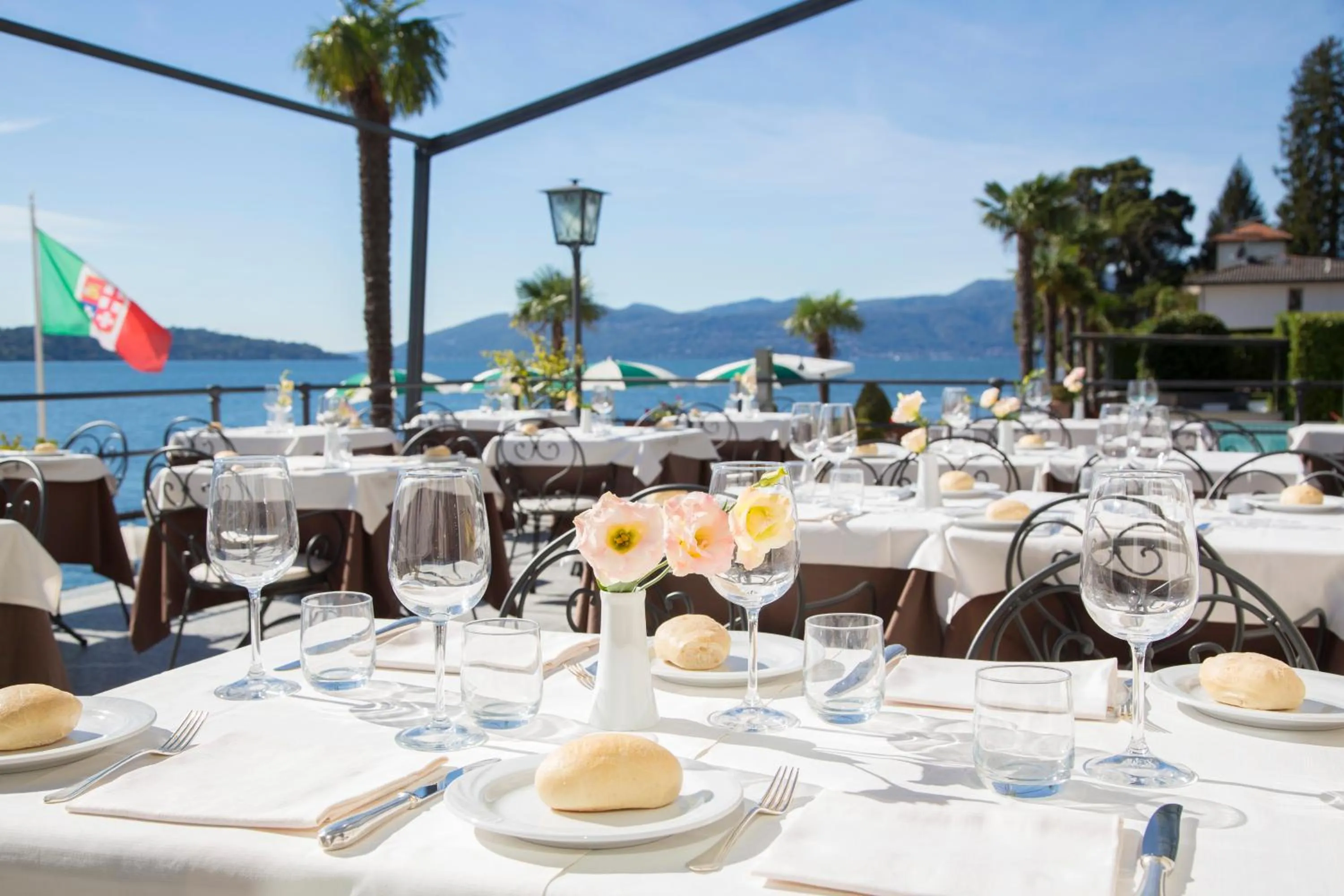 Restaurant/places to eat in Hotel Ghiffa