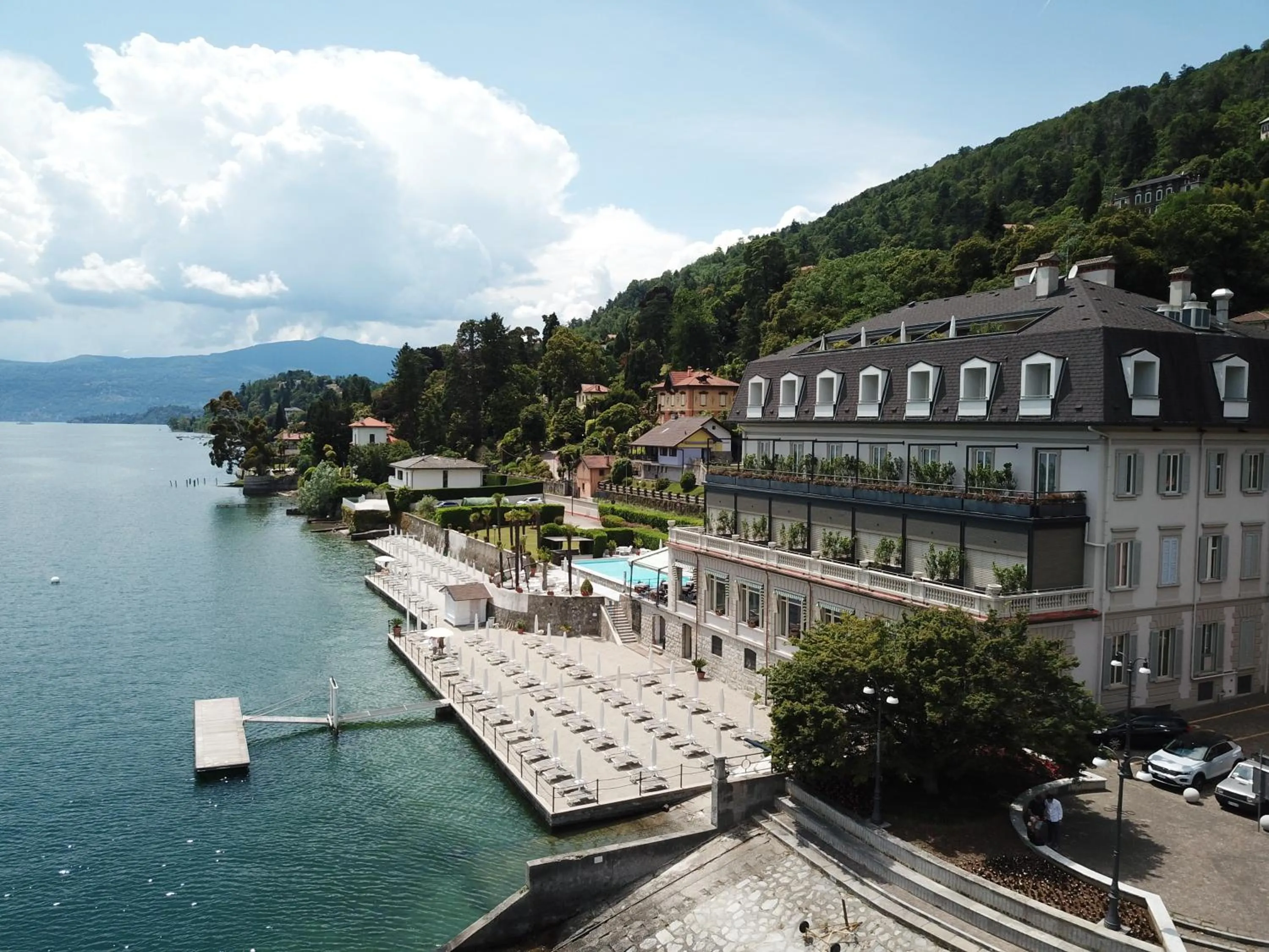 Property building in Hotel Ghiffa