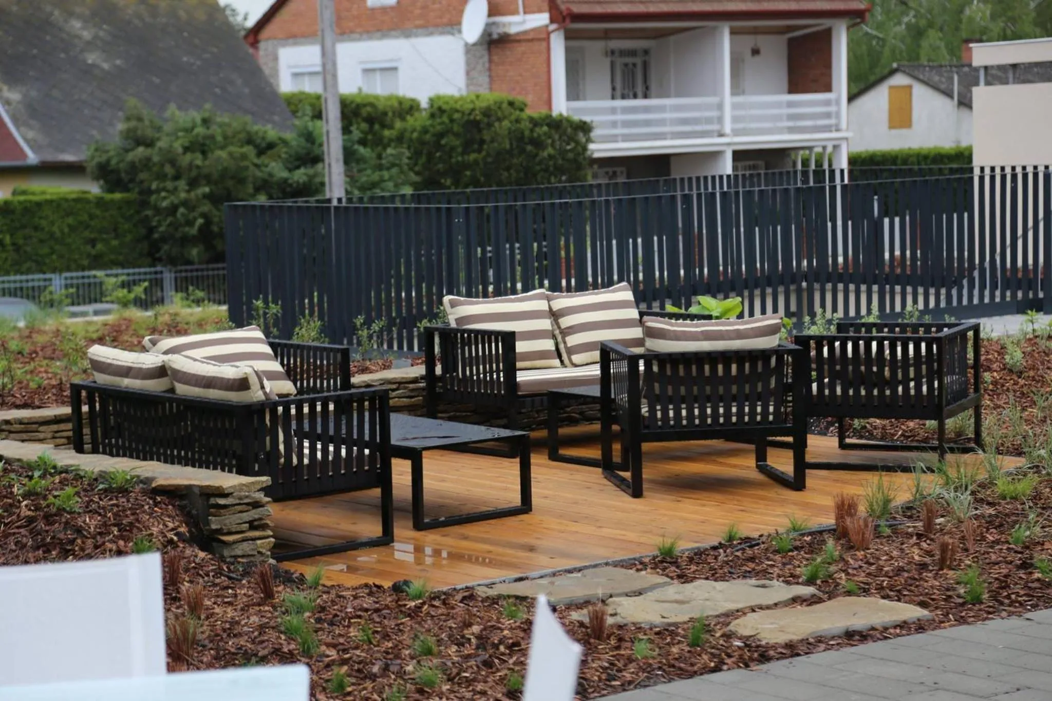 Patio in Fenyves Yacht Club Superior