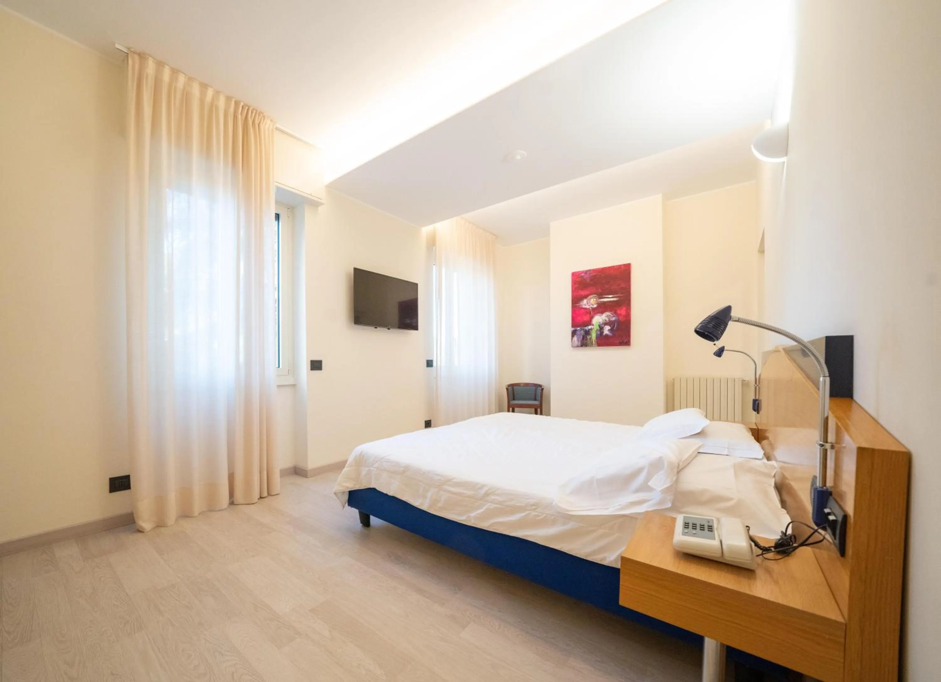 TV and multimedia, Bed in Hotel San Pancrazio