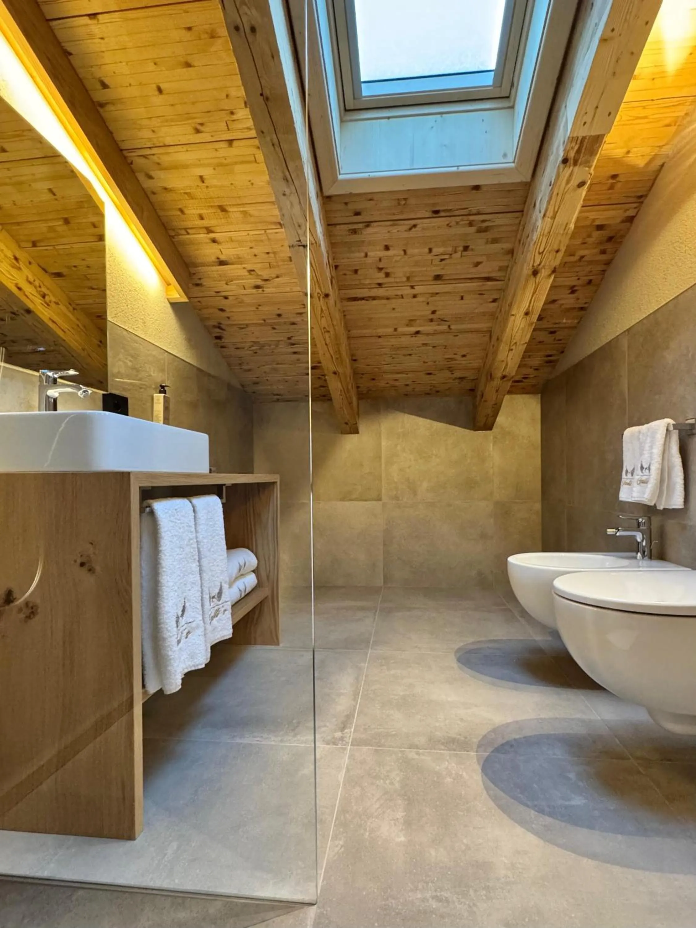 Toilet in Hotel Galli's - Centro