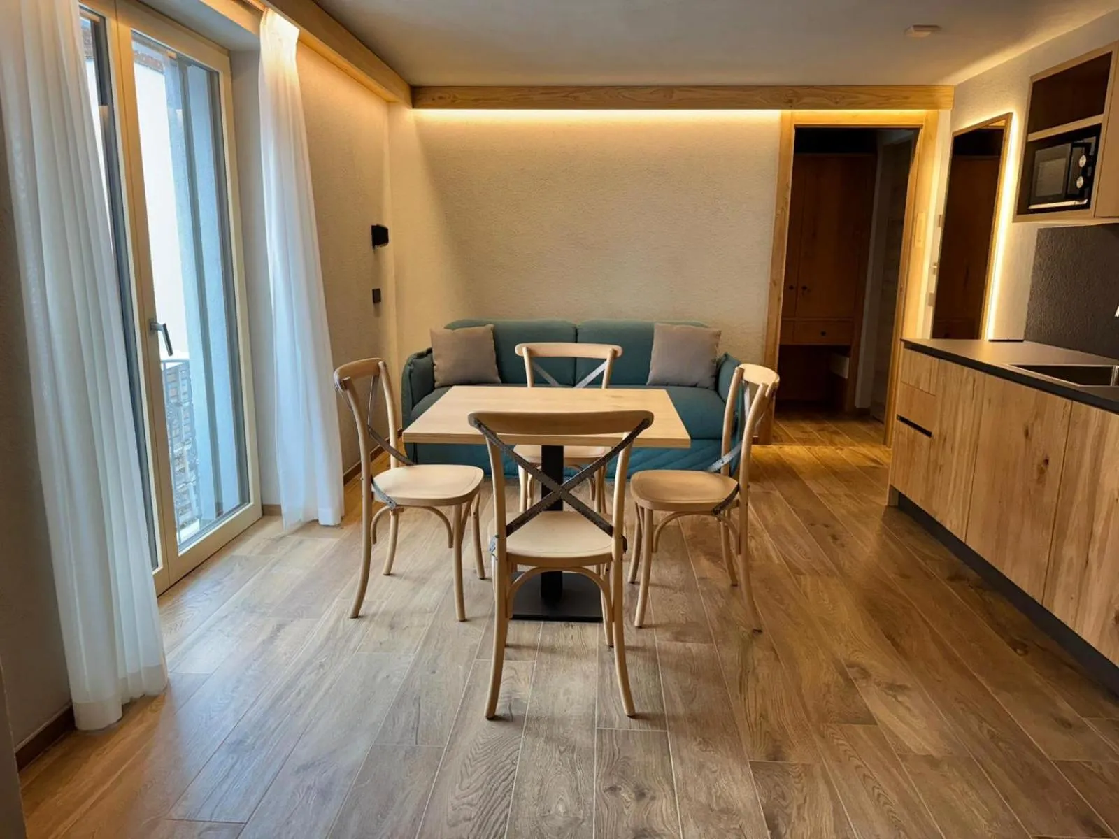 Seating area in Hotel Galli's - Centro