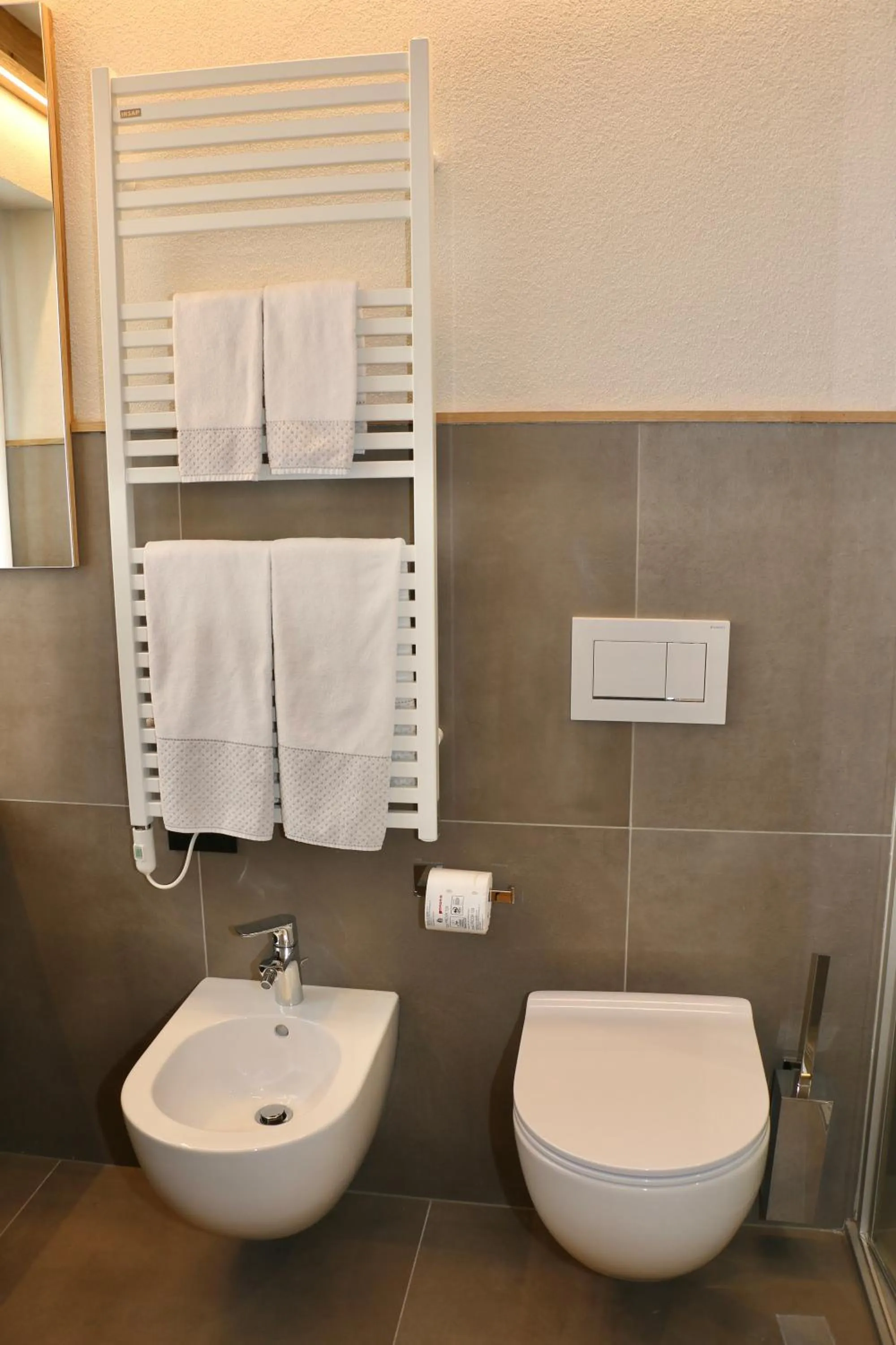 Toilet in Hotel Galli's - Centro