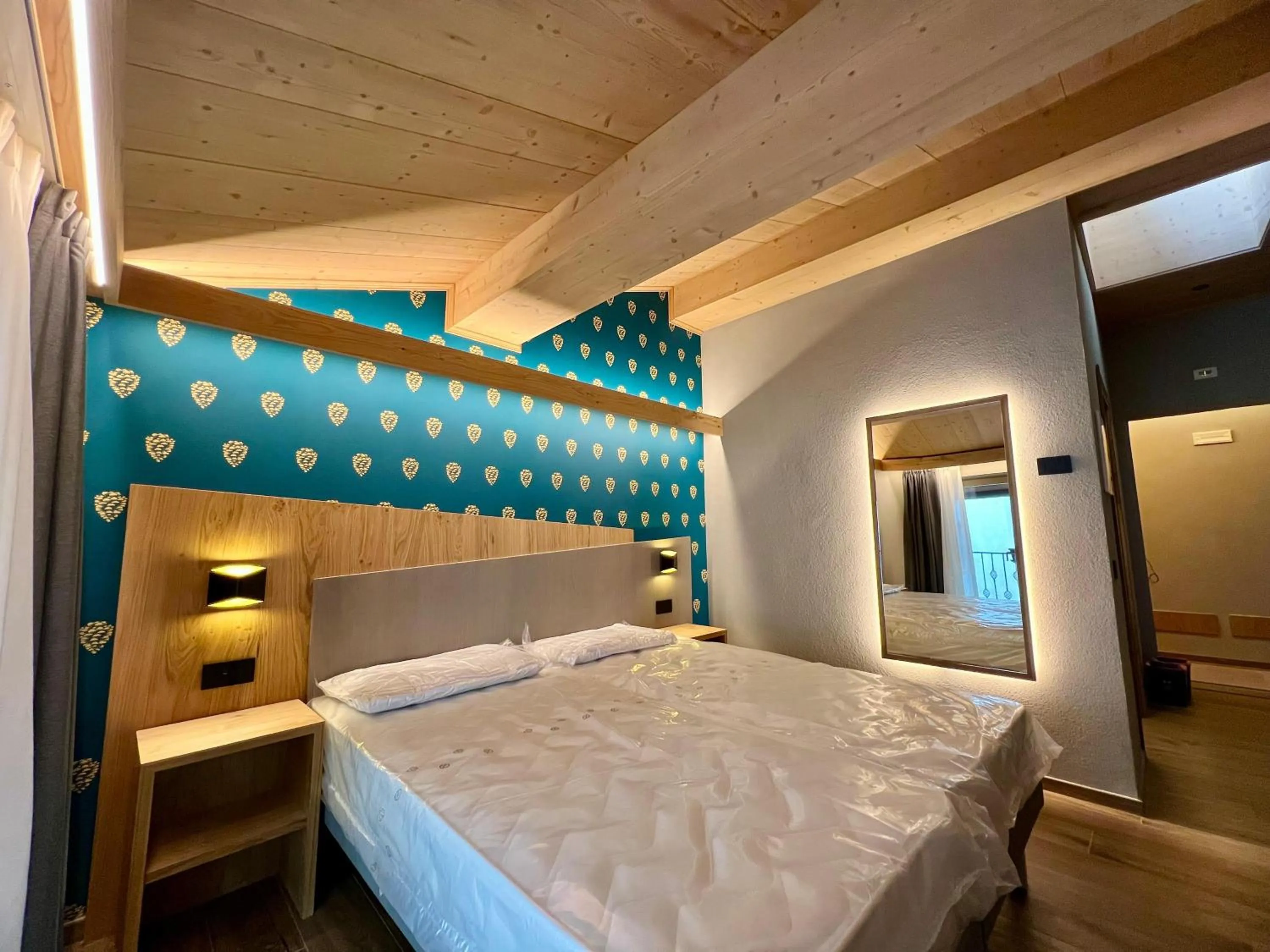 Bed in Hotel Galli's - Centro