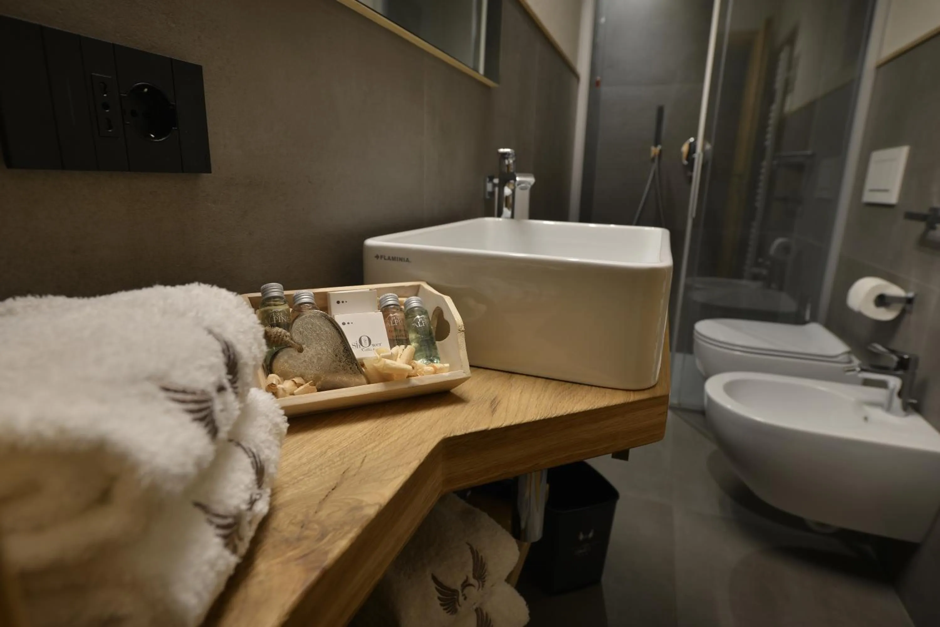 Toilet in Hotel Galli's - Centro