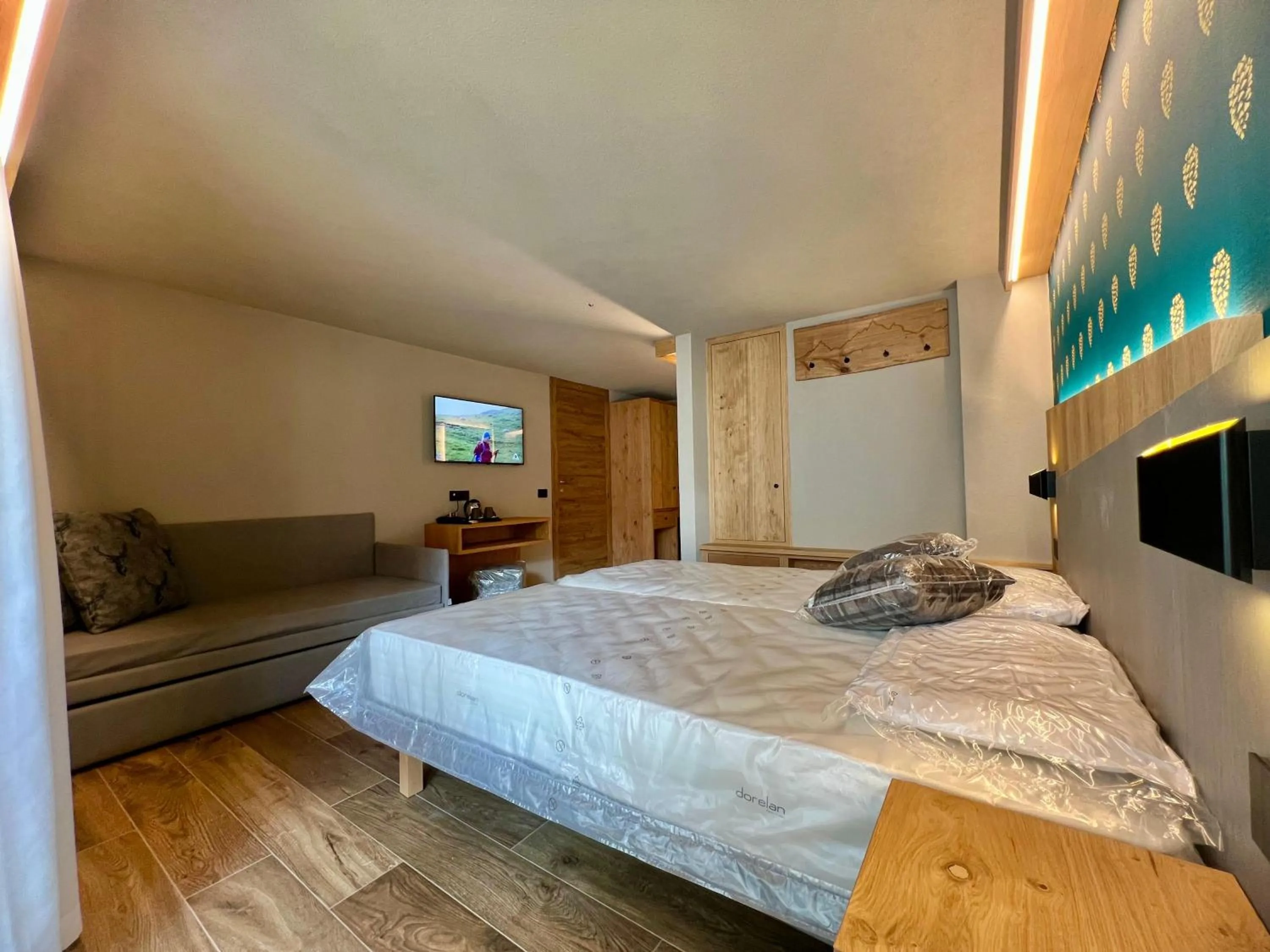 Bed in Hotel Galli's - Centro