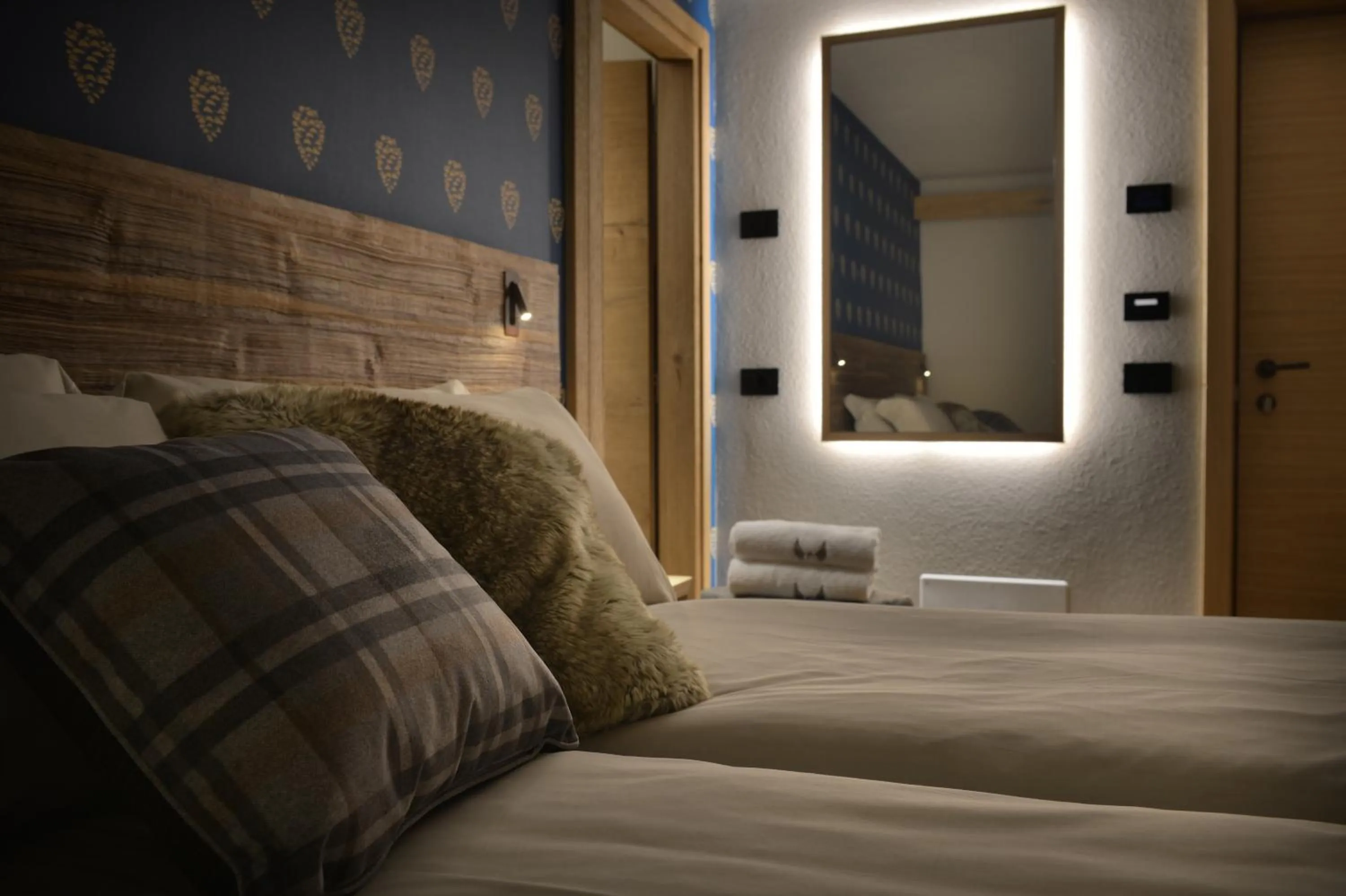 Bed in Hotel Galli's - Centro