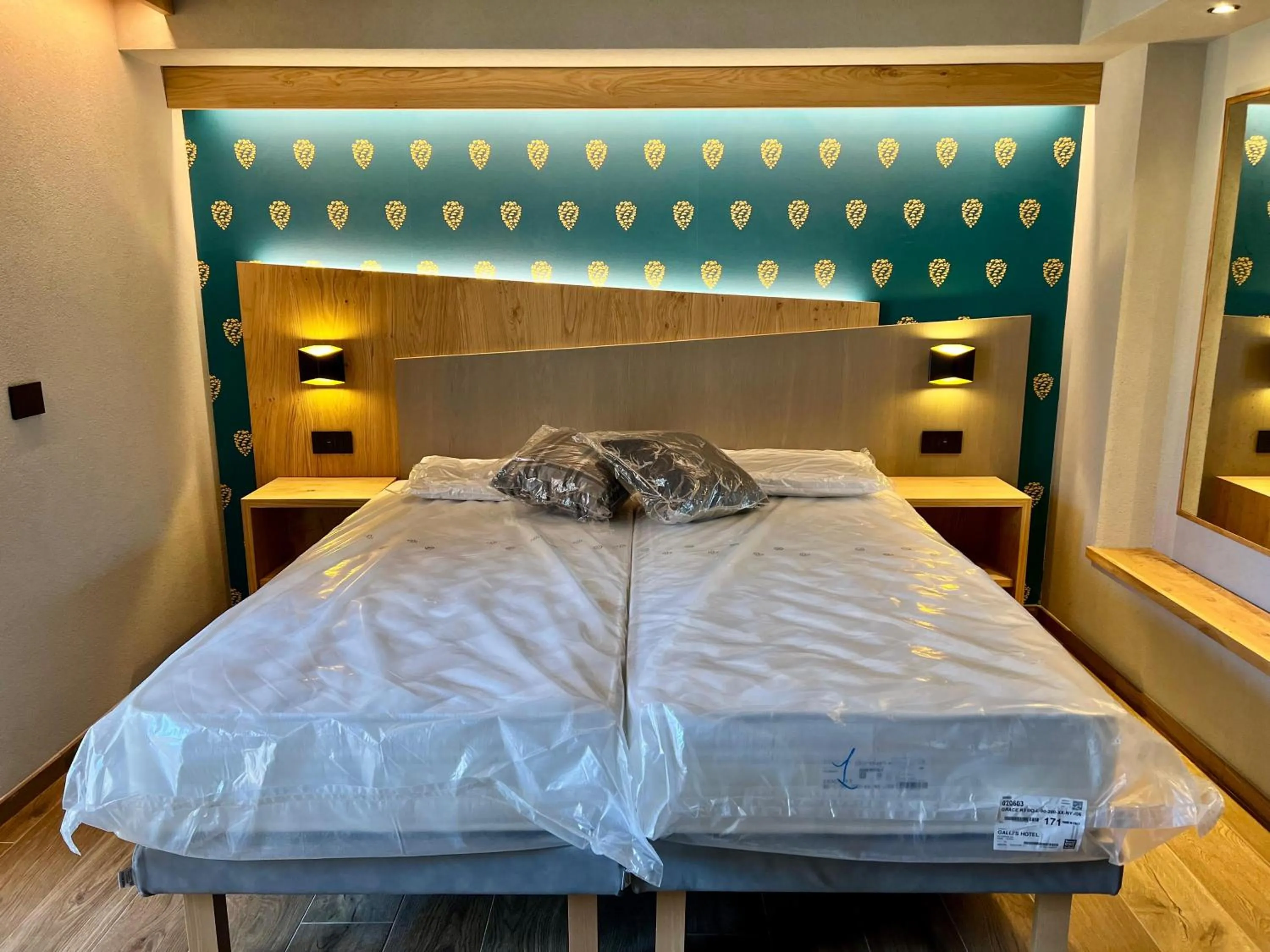 Bed in Hotel Galli's - Centro