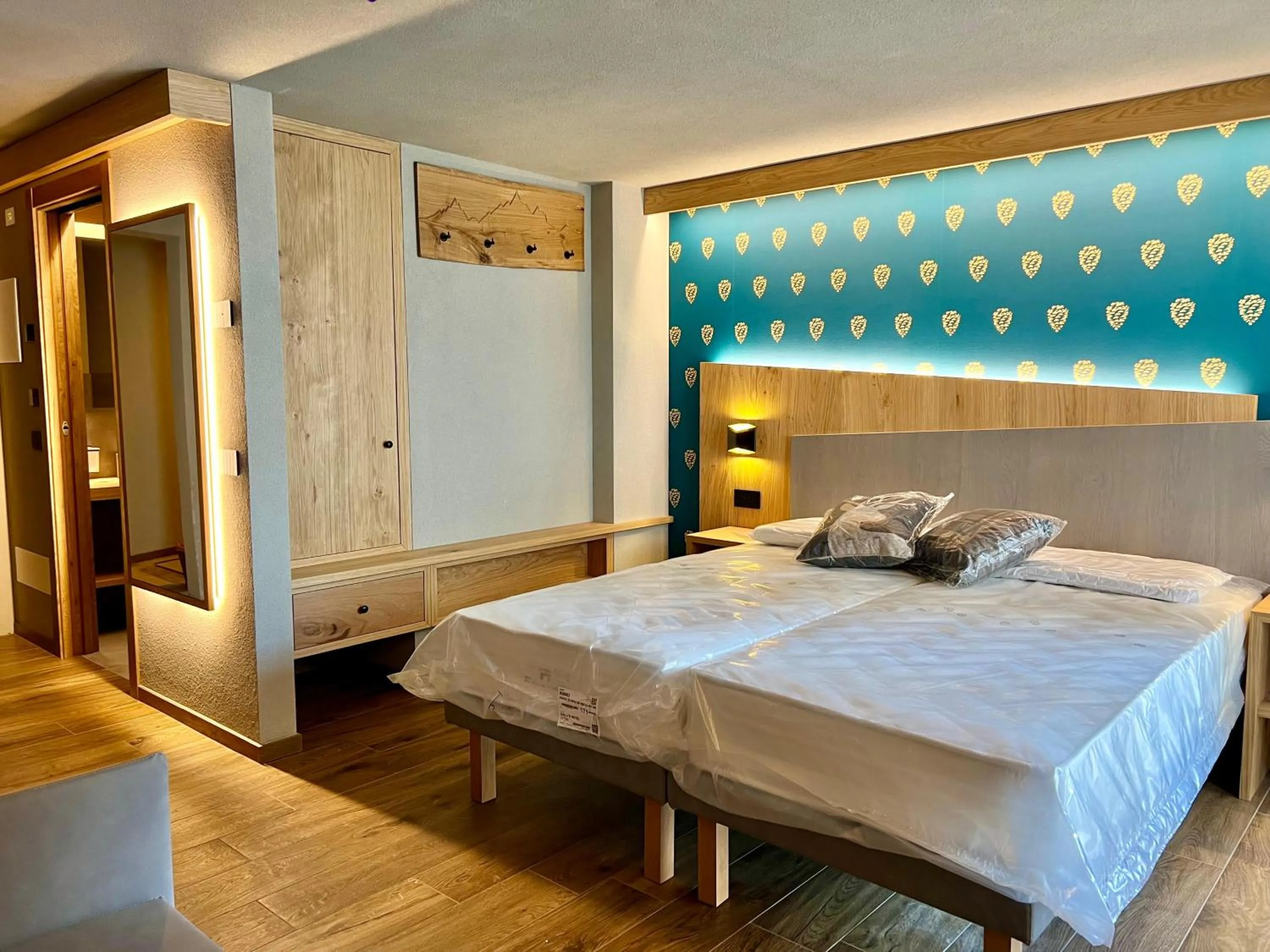 Bed in Hotel Galli's - Centro