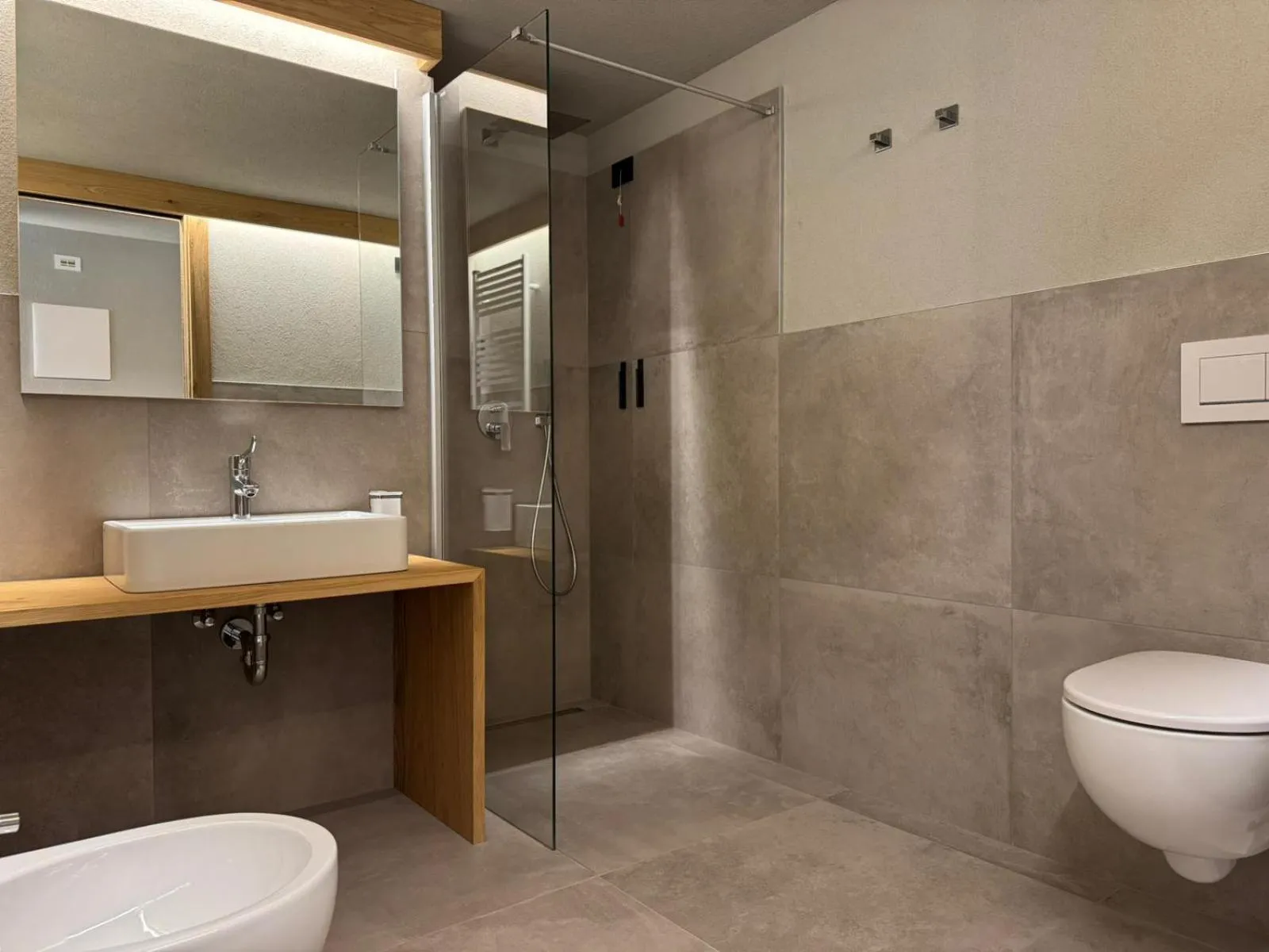 Shower in Hotel Galli's - Centro