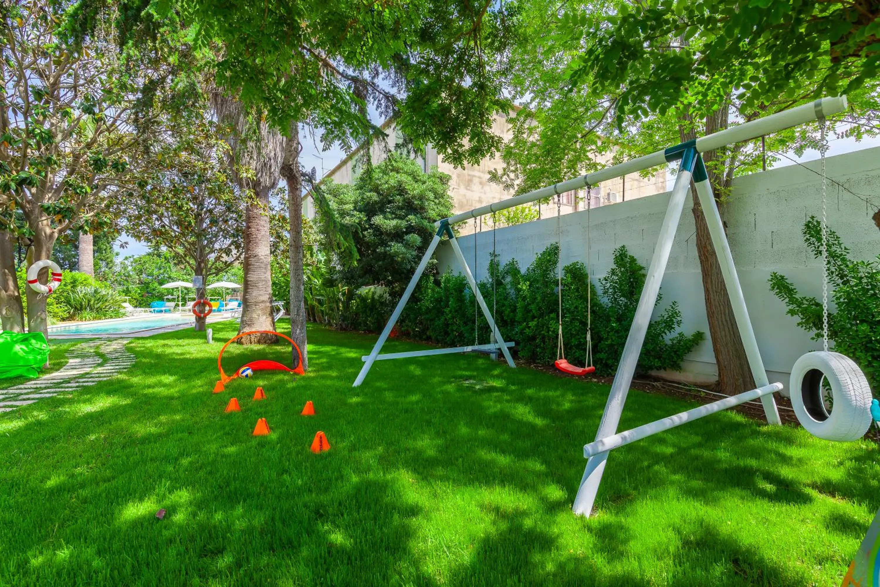 Children play ground in Relais Regina Rosanna
