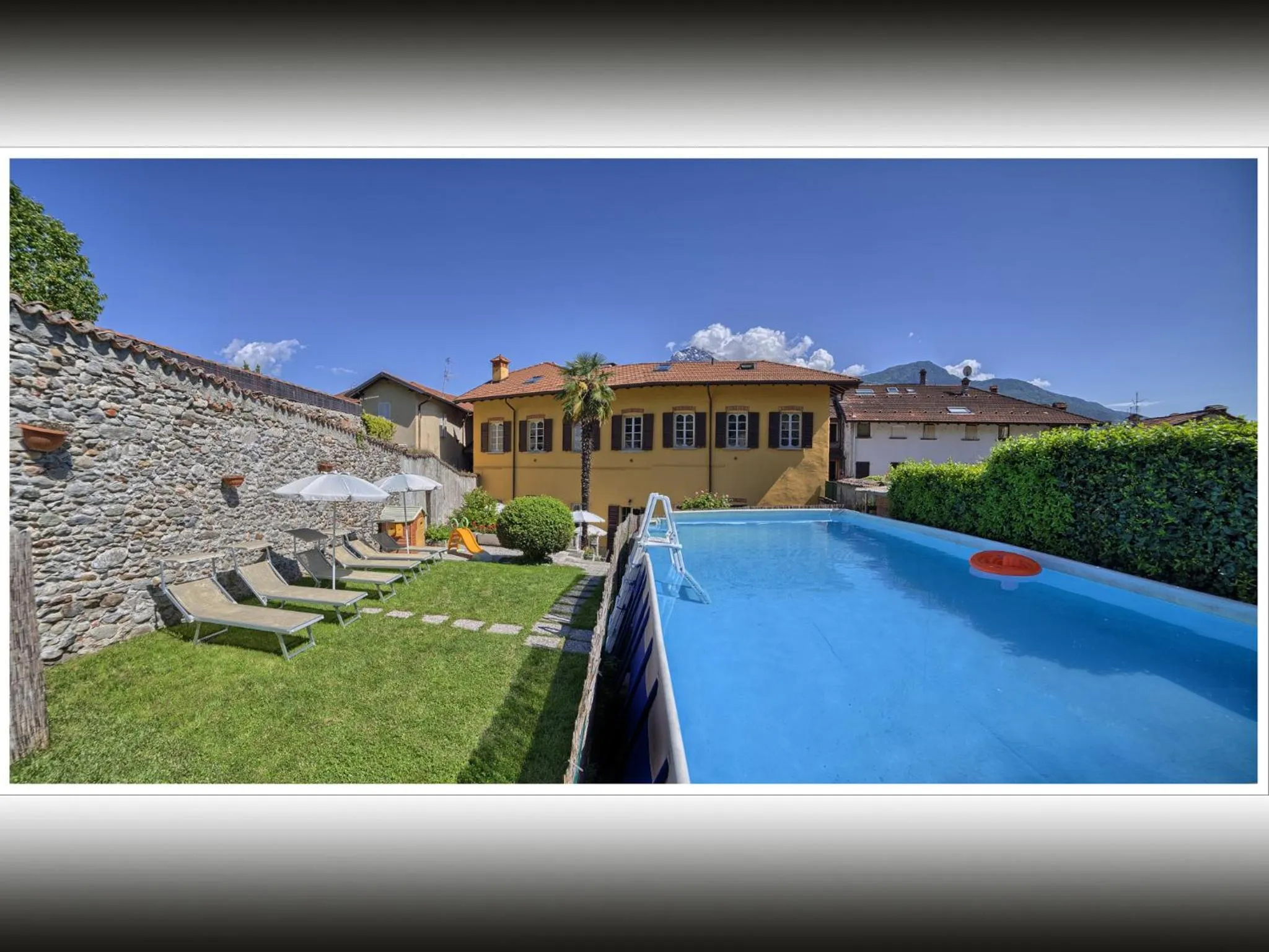 Swimming pool in VILLA VINICIA, pool, jacuzzi, airco