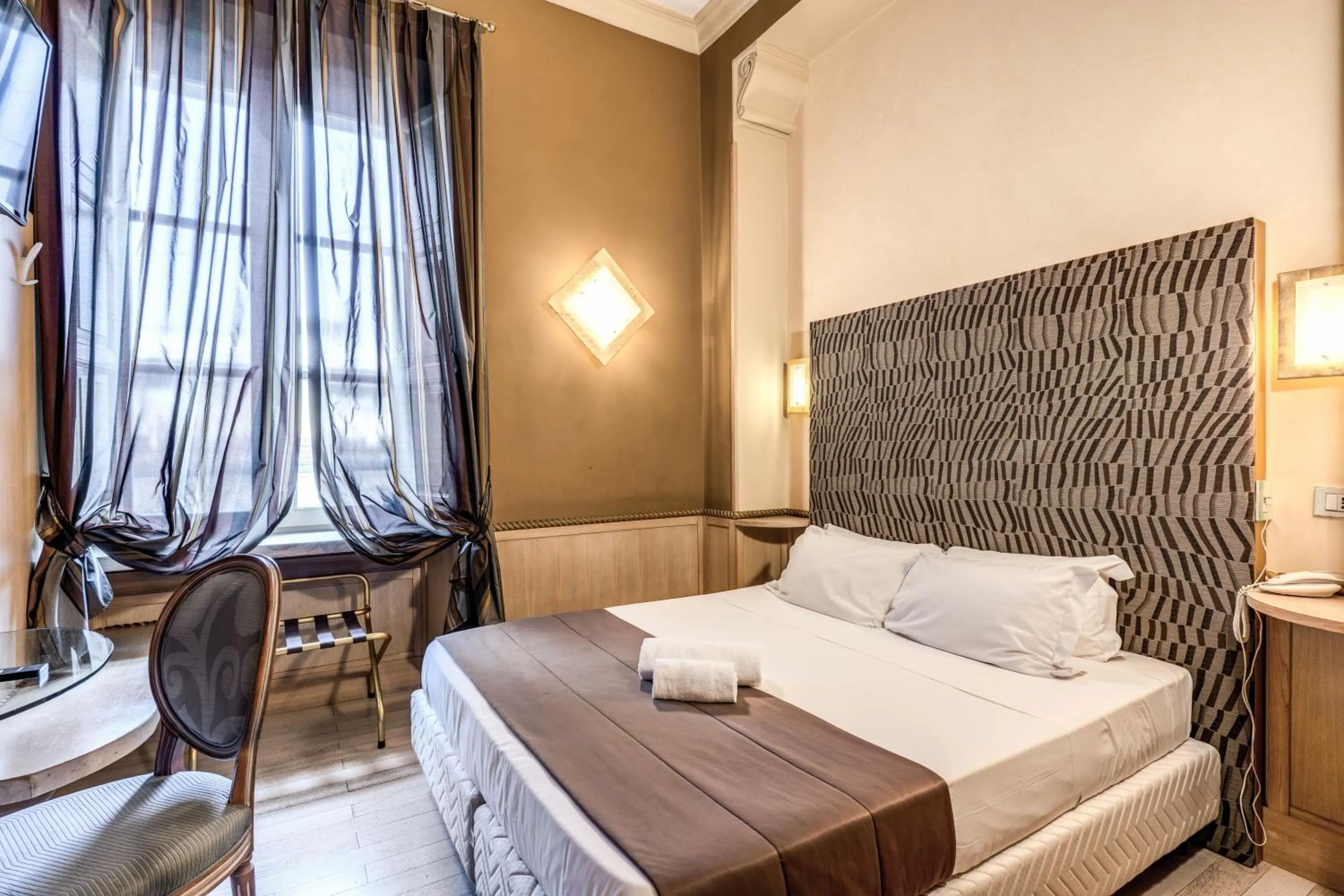 Bed in Hotel Nardizzi Americana