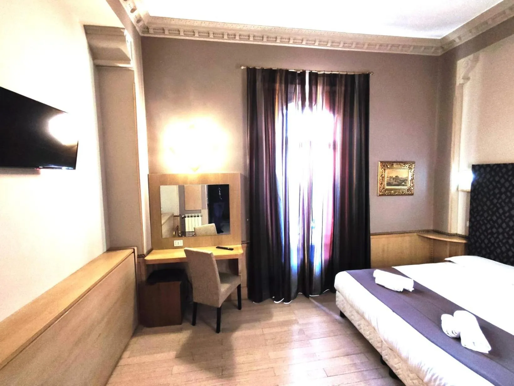 Photo of the whole room, Bed in Hotel Nardizzi Americana