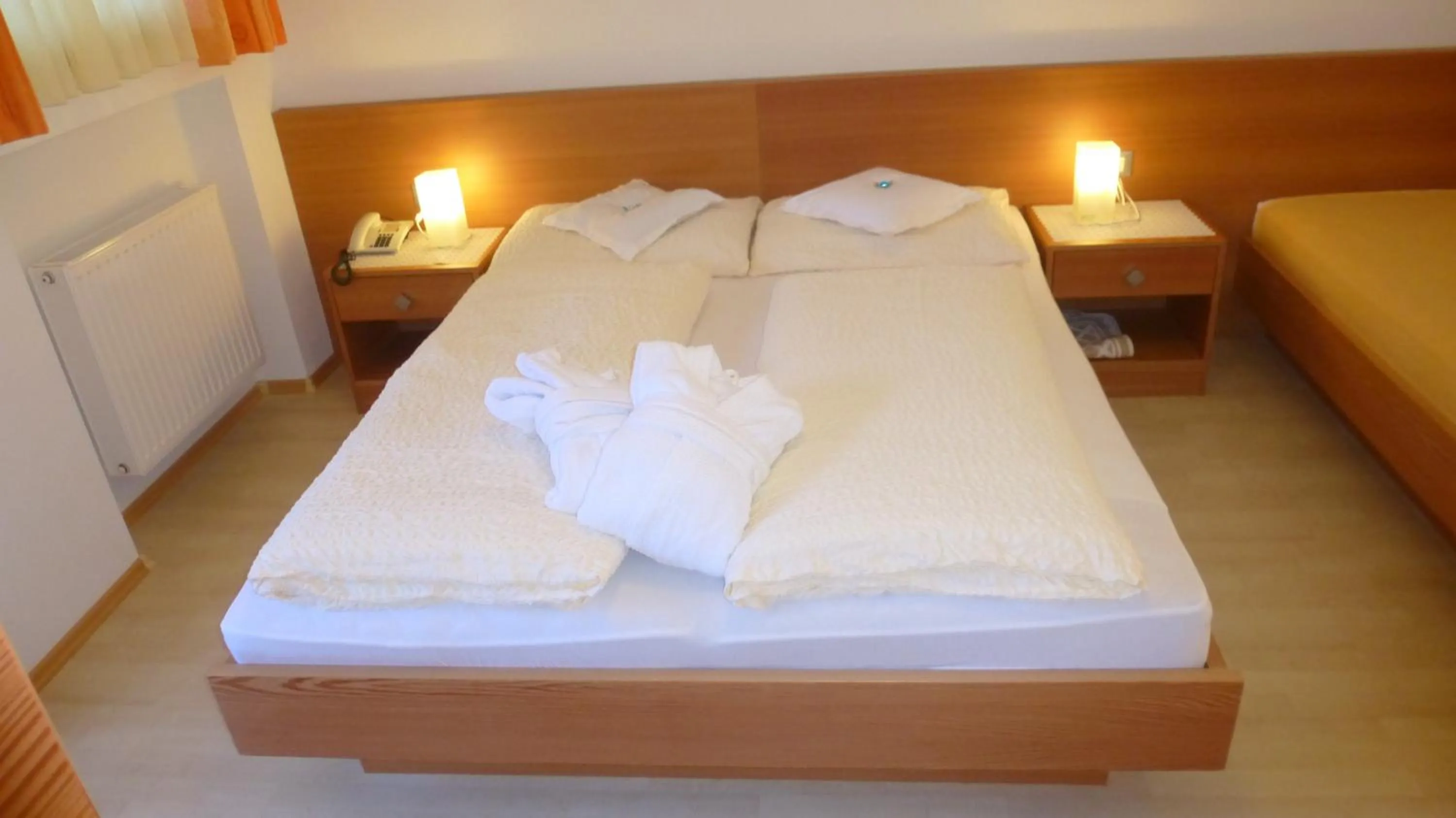 View (from property/room), Bed in Hotel Haselried