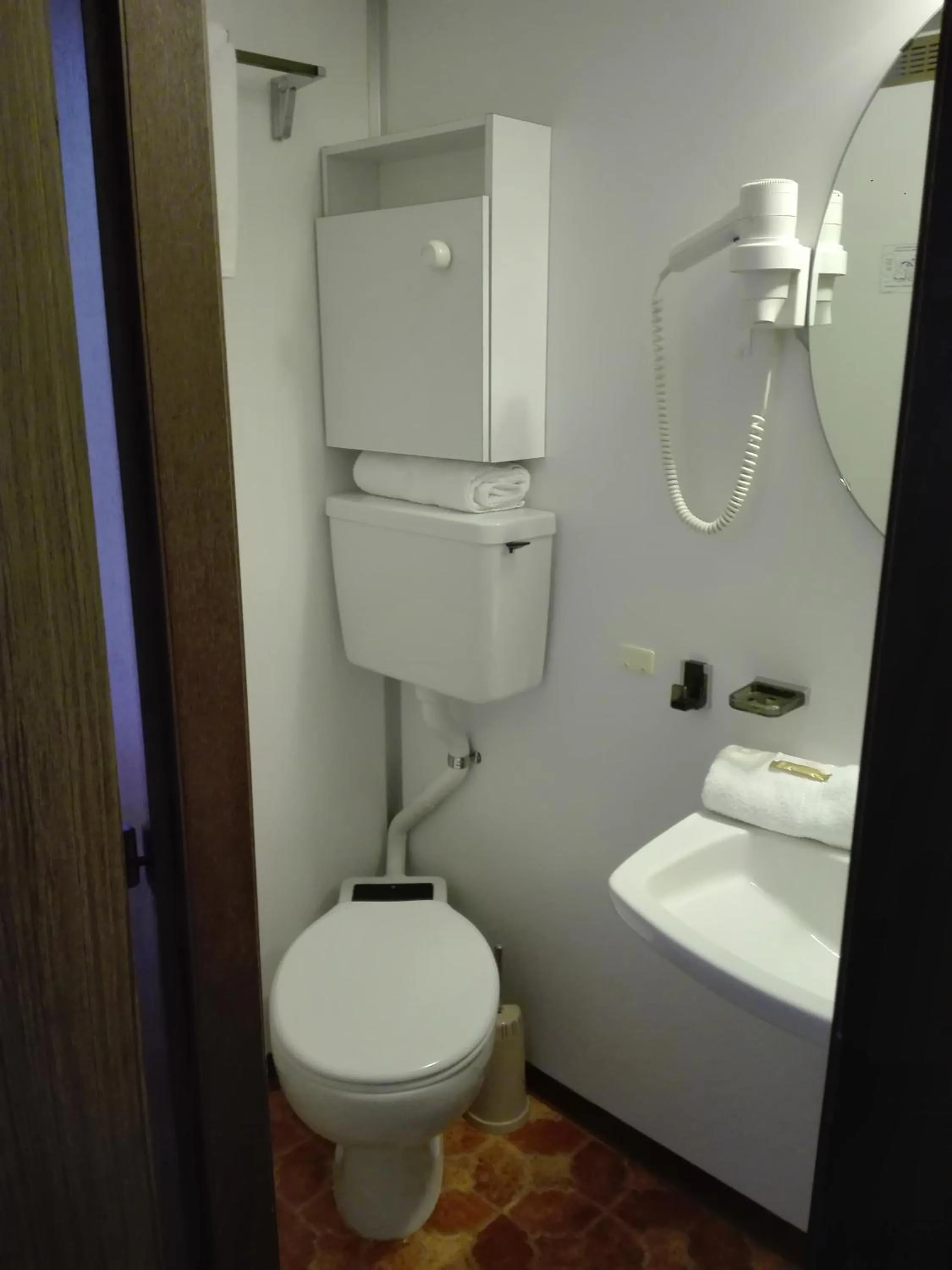 Shower in Hotel Haselried