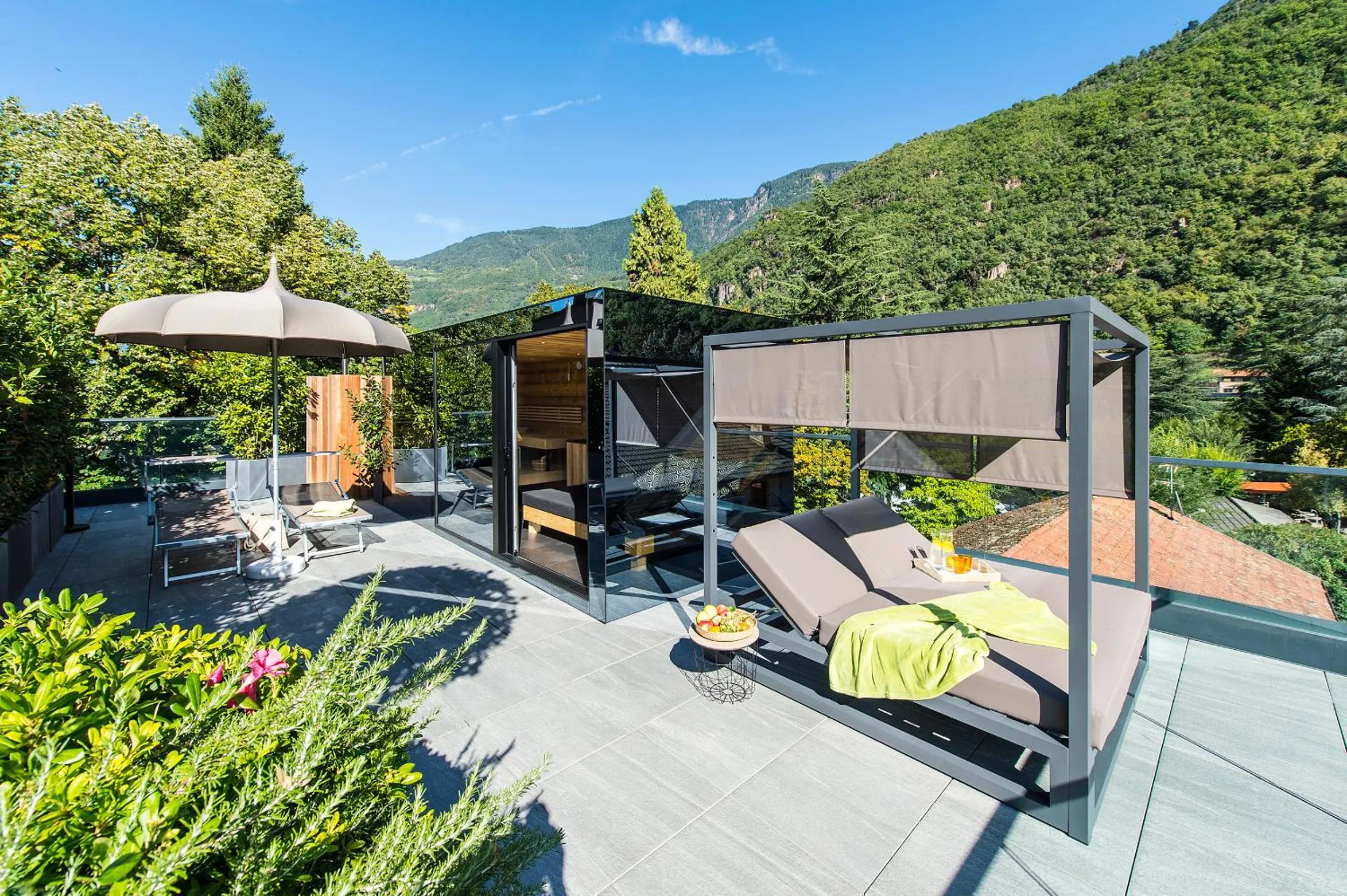 Sauna in Hotel CampingPark Steiner