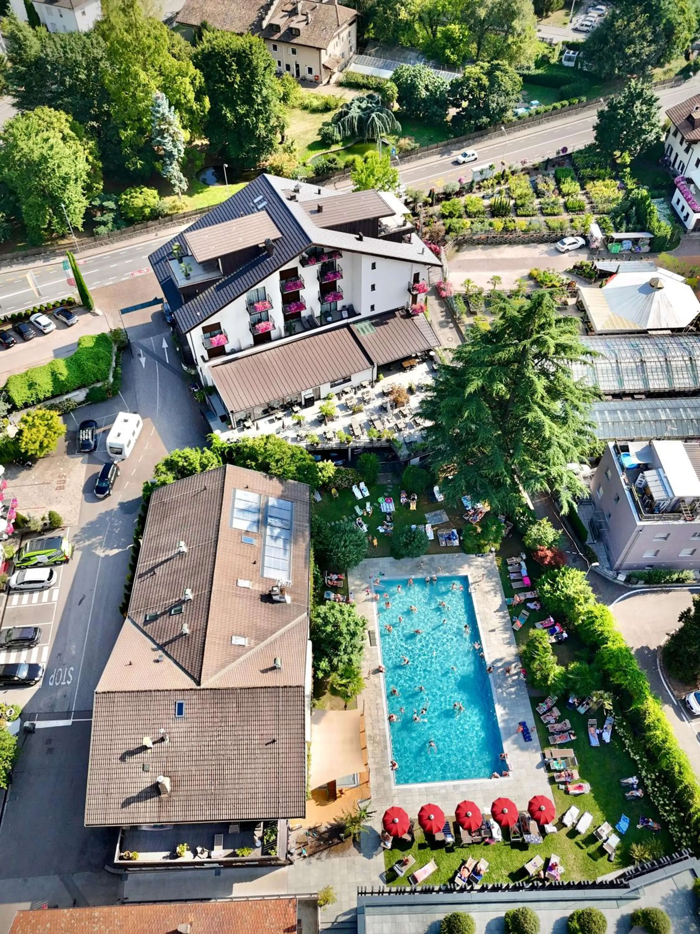 Swimming pool in Hotel CampingPark Steiner