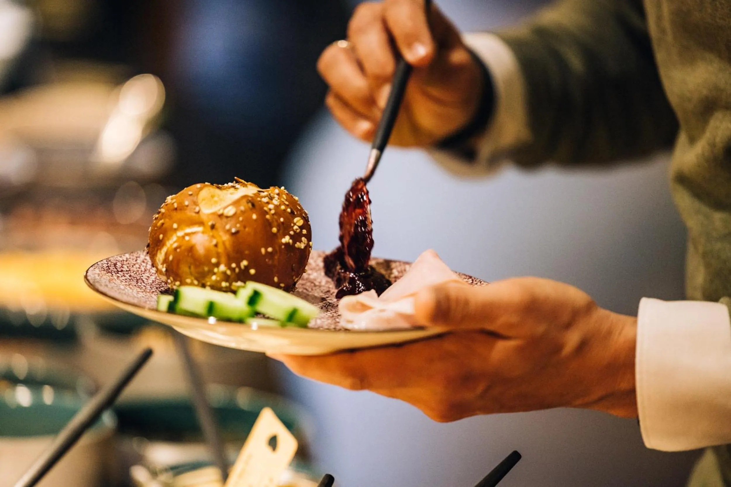 Breakfast in Hotel CampingPark Steiner