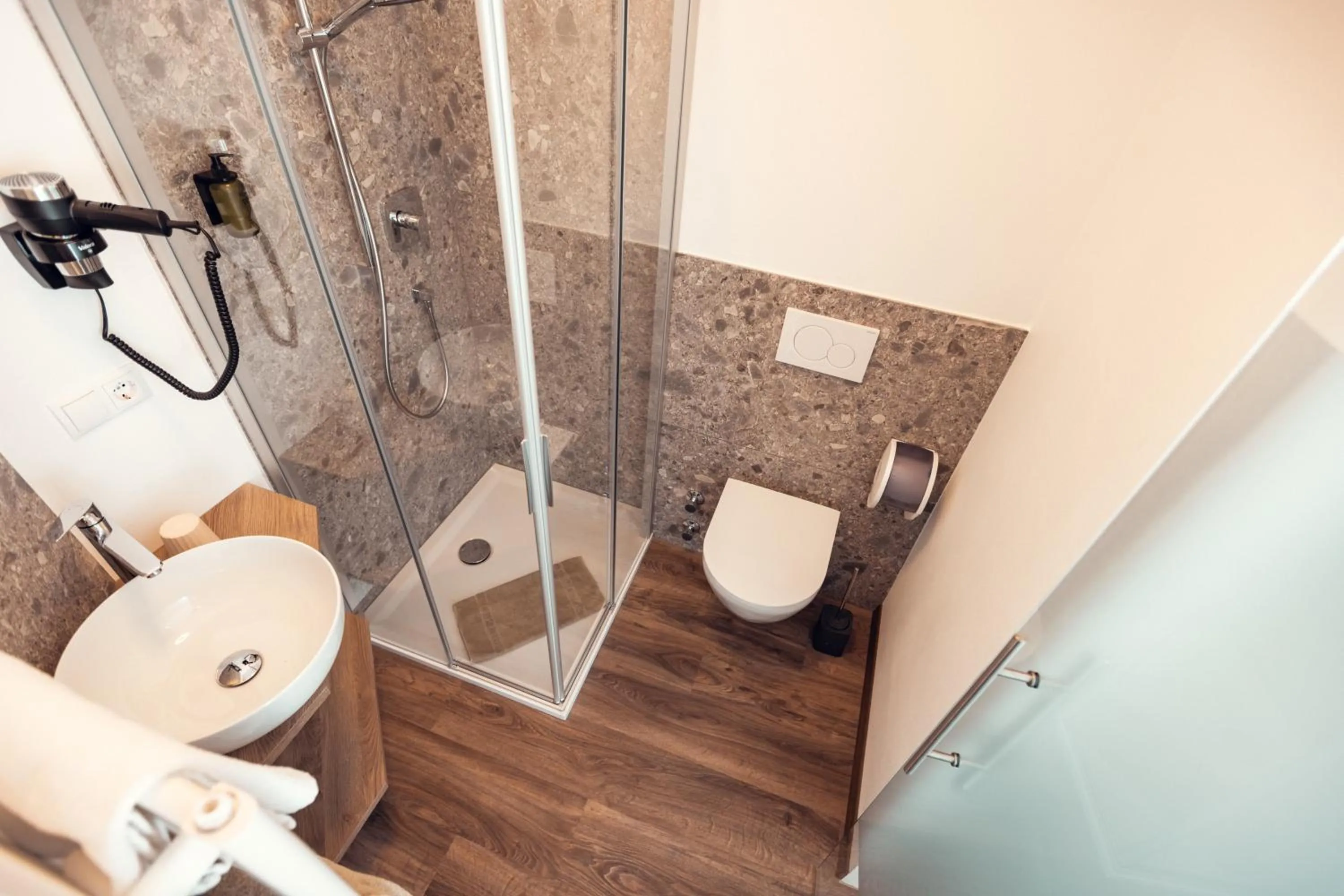 Shower in Hotel CampingPark Steiner