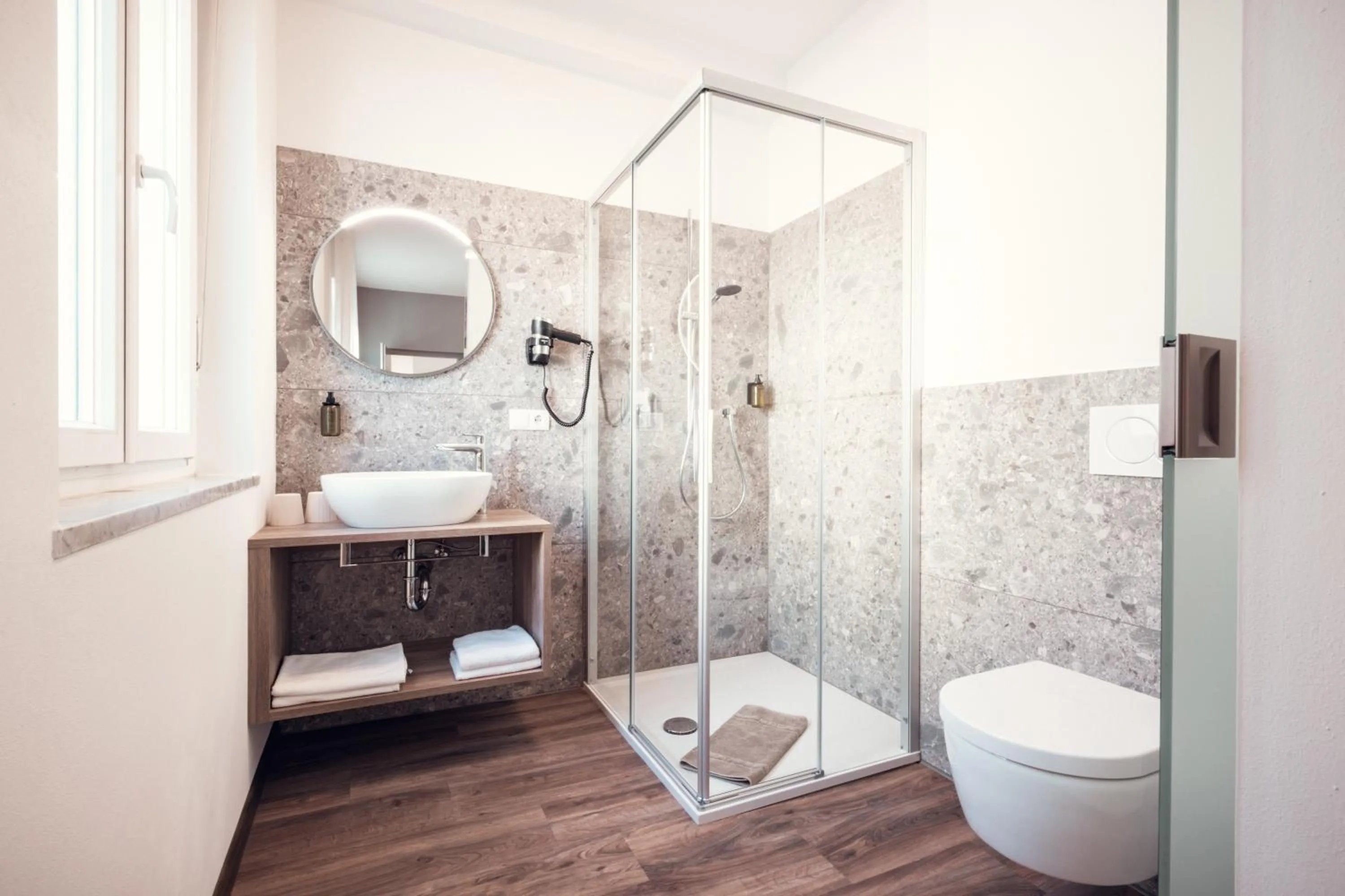 Bathroom in Hotel CampingPark Steiner