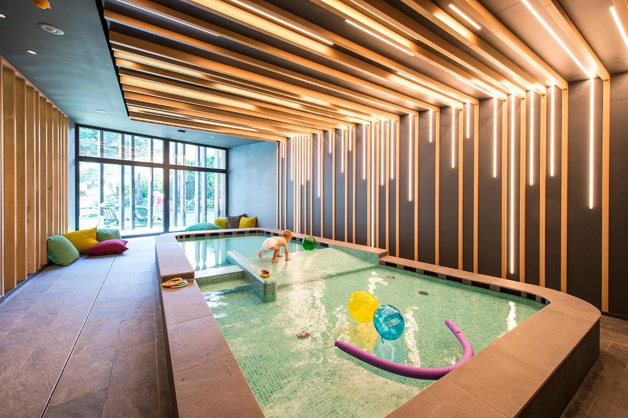 Swimming pool in Hotel CampingPark Steiner