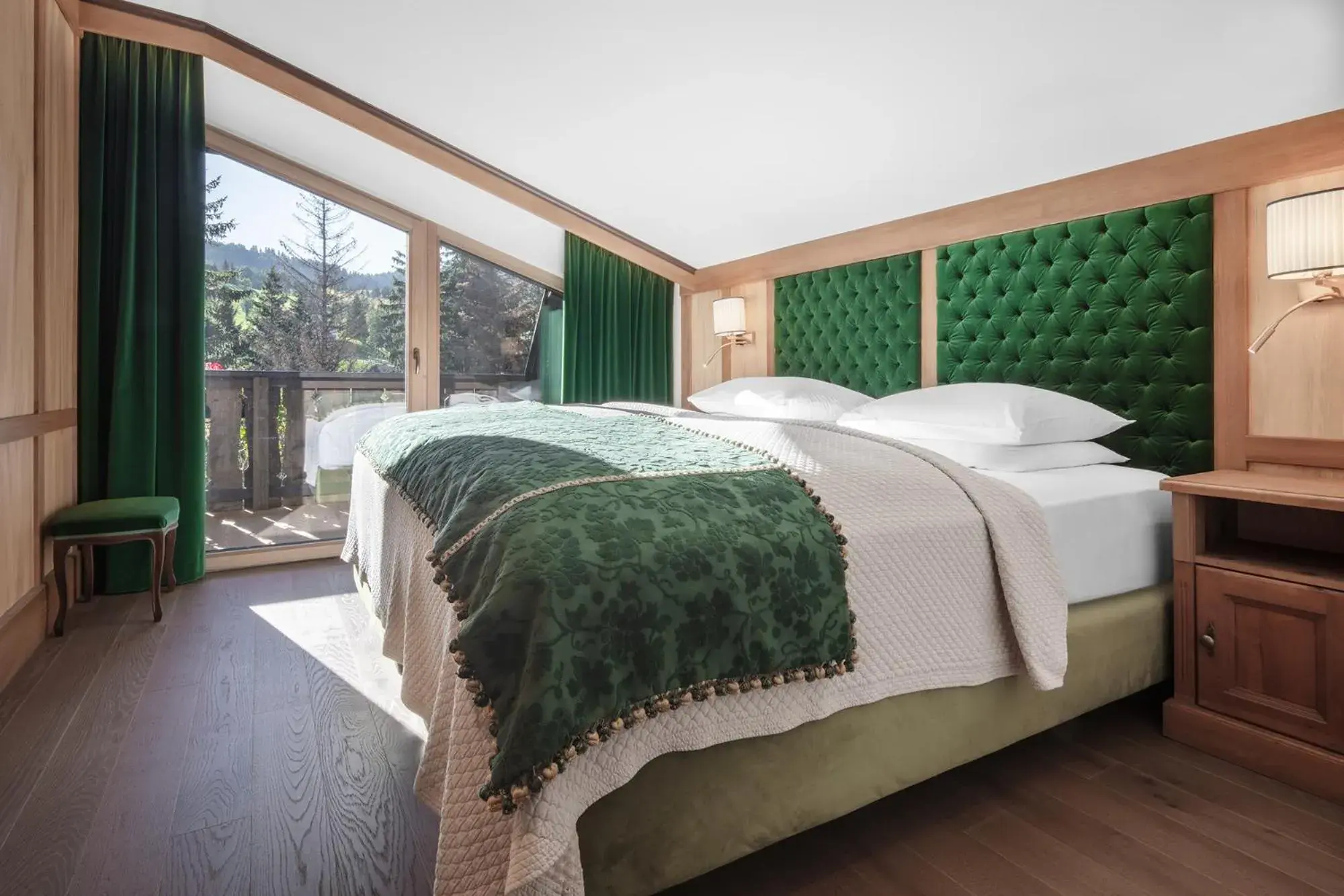 Junior Suite with Balcony in Hotel La Perla: The Leading Hotels of the World Junior Suite with Balcony in Hotel La Perla: The Leading Hotels of the World