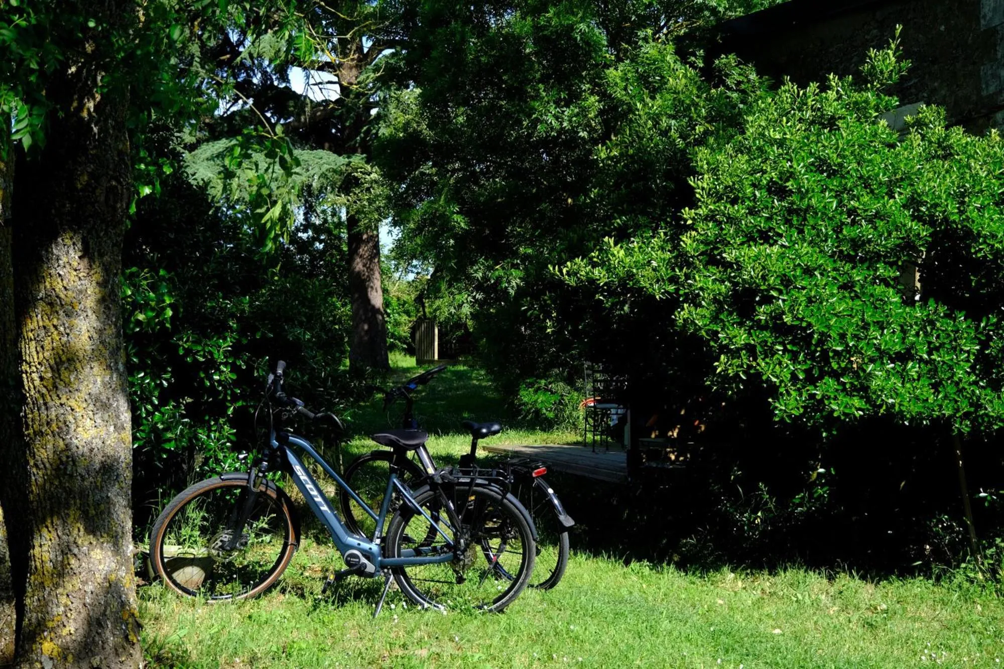 Garden in Loge & Broc