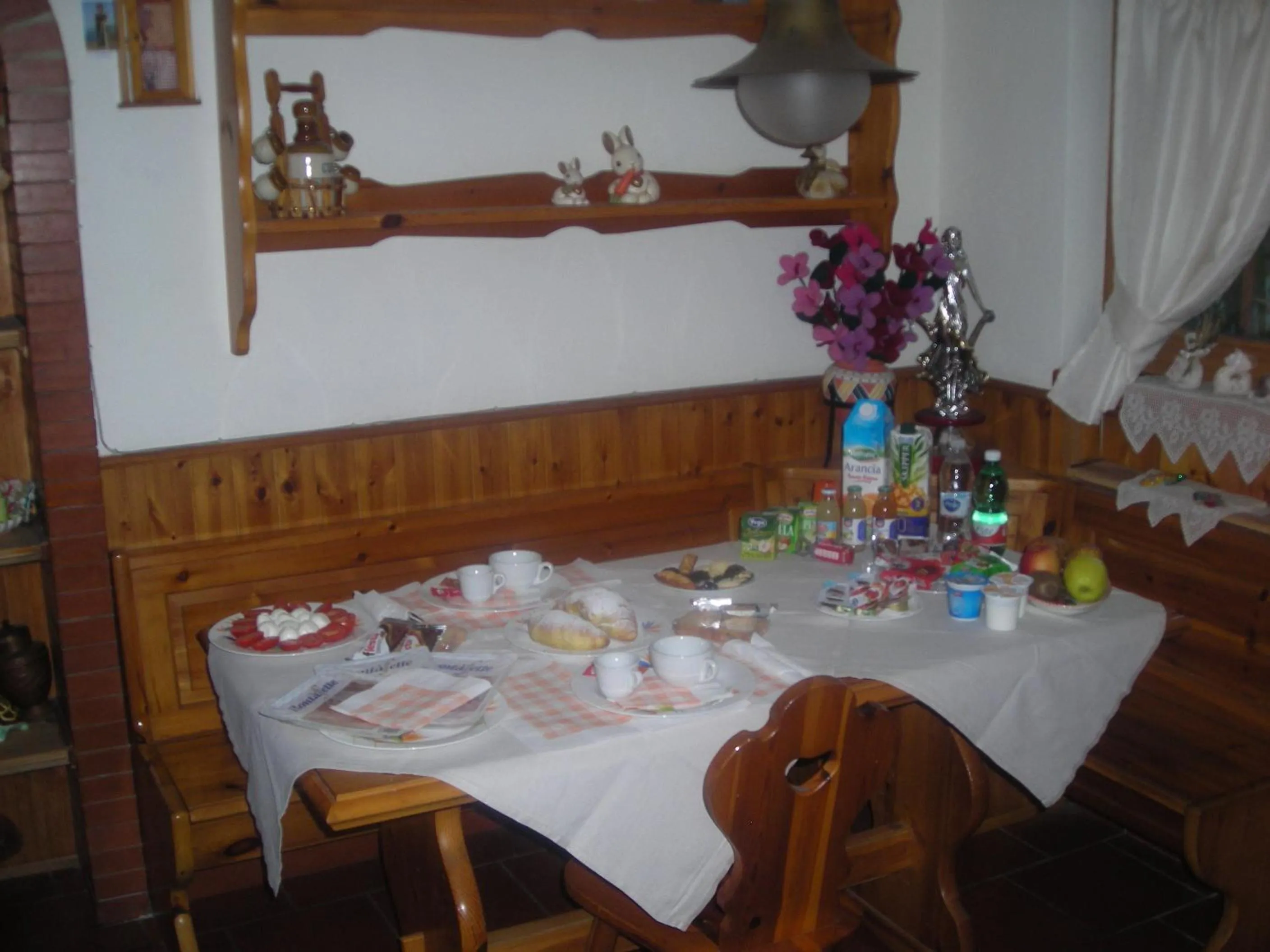 Food and drinks in B&B L'Arcobaleno
