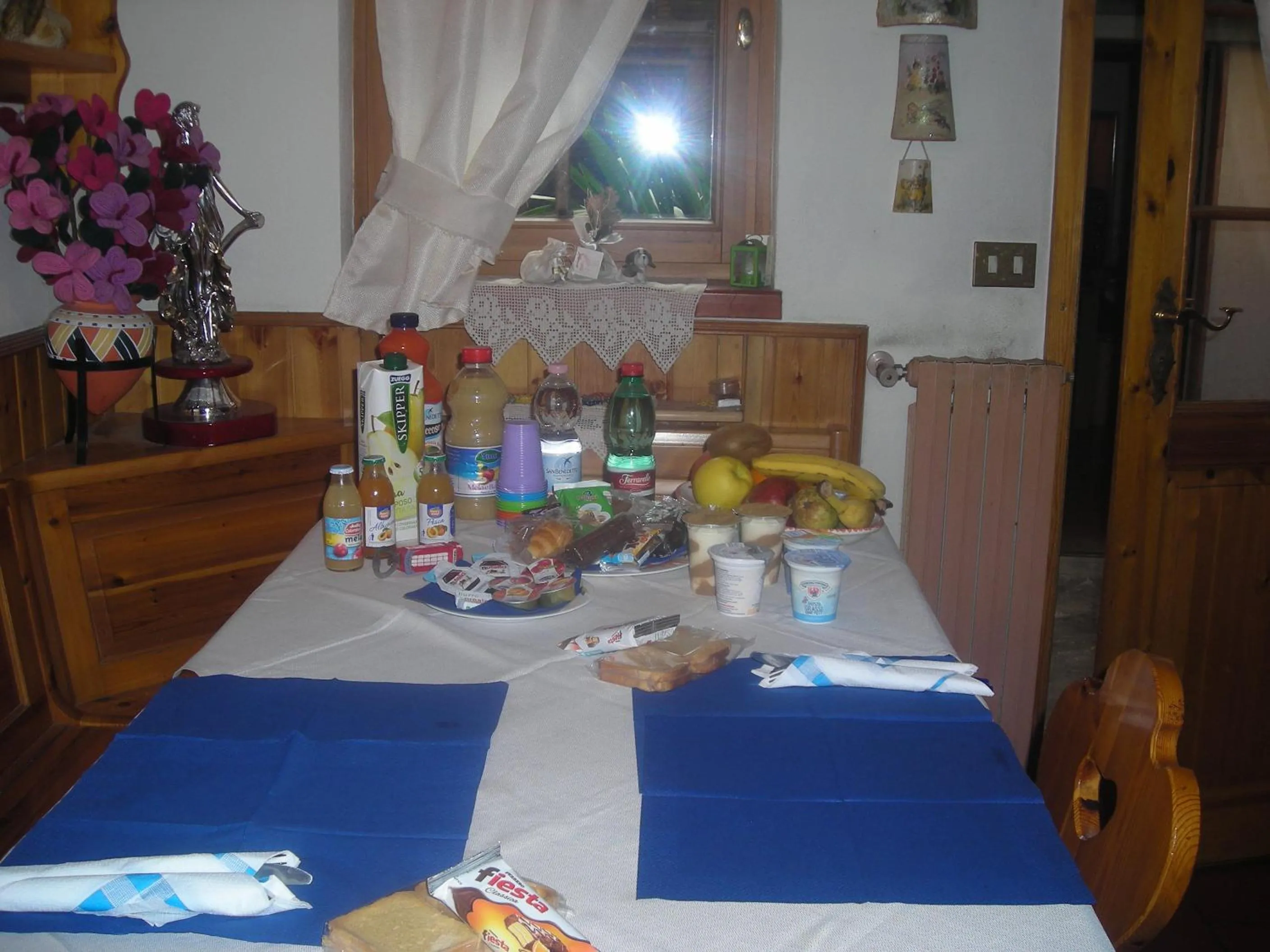 Food and drinks in B&B L'Arcobaleno