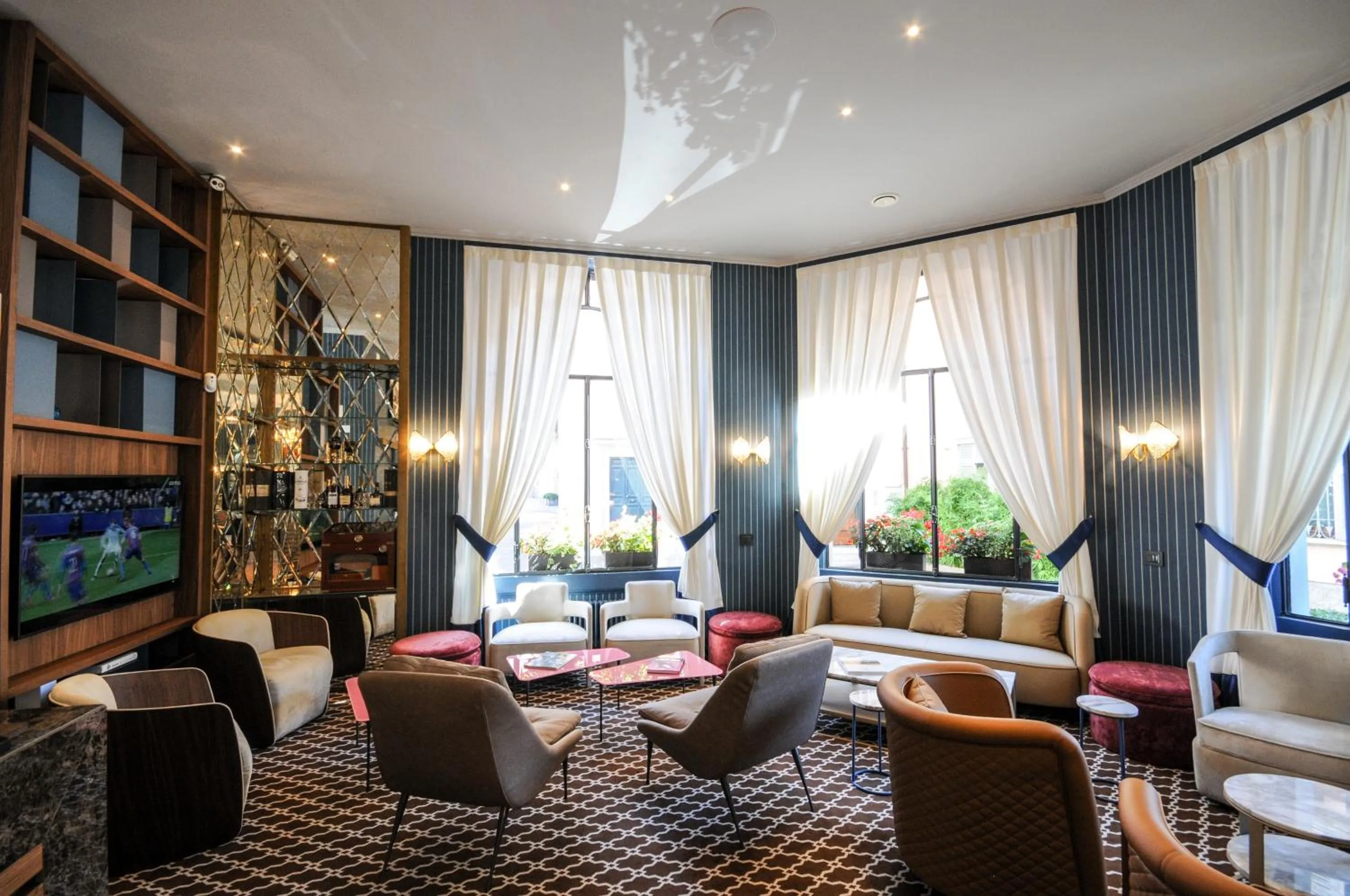 Lobby or reception in Hotel Miralago