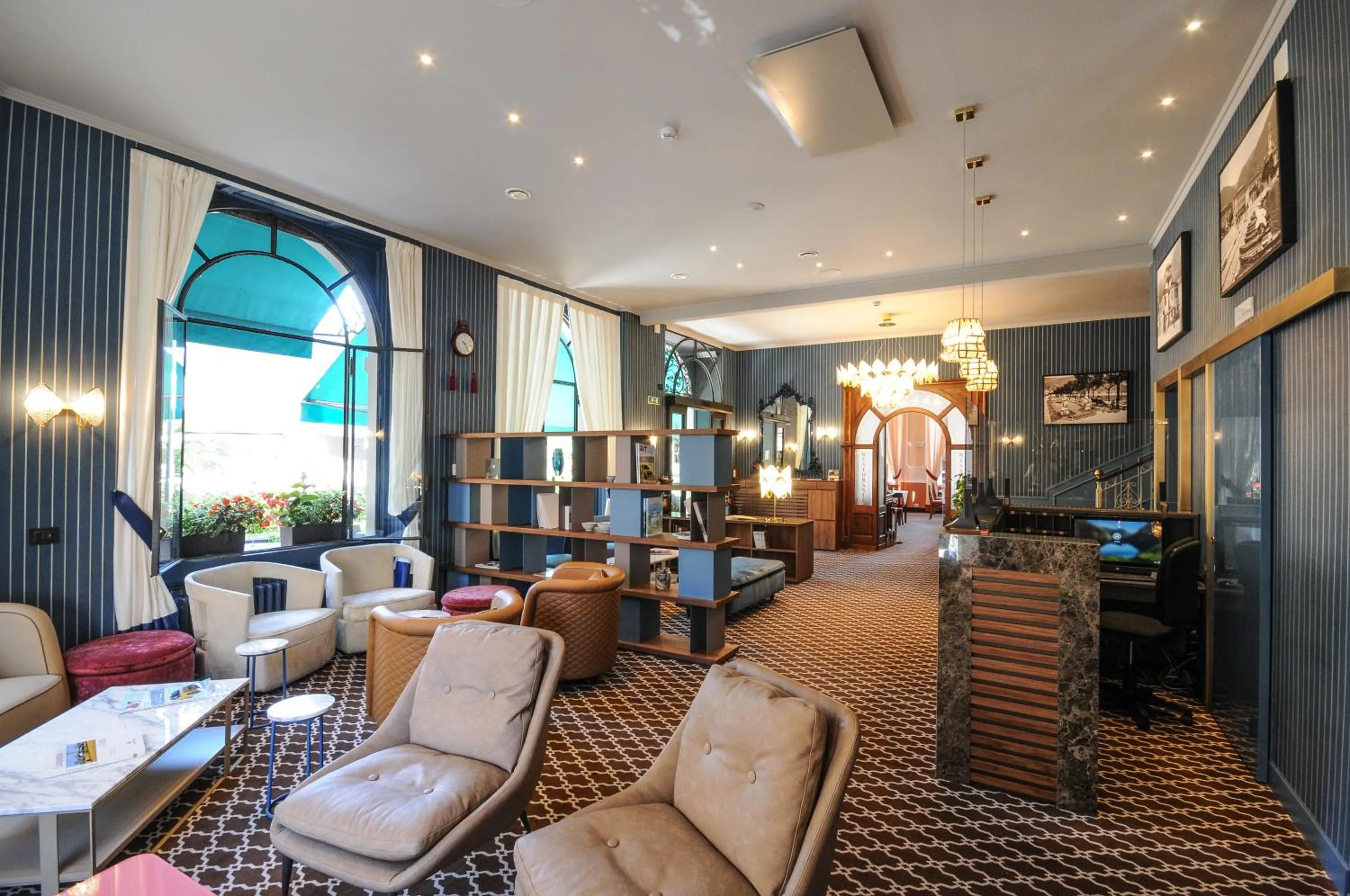 Lobby or reception in Hotel Miralago