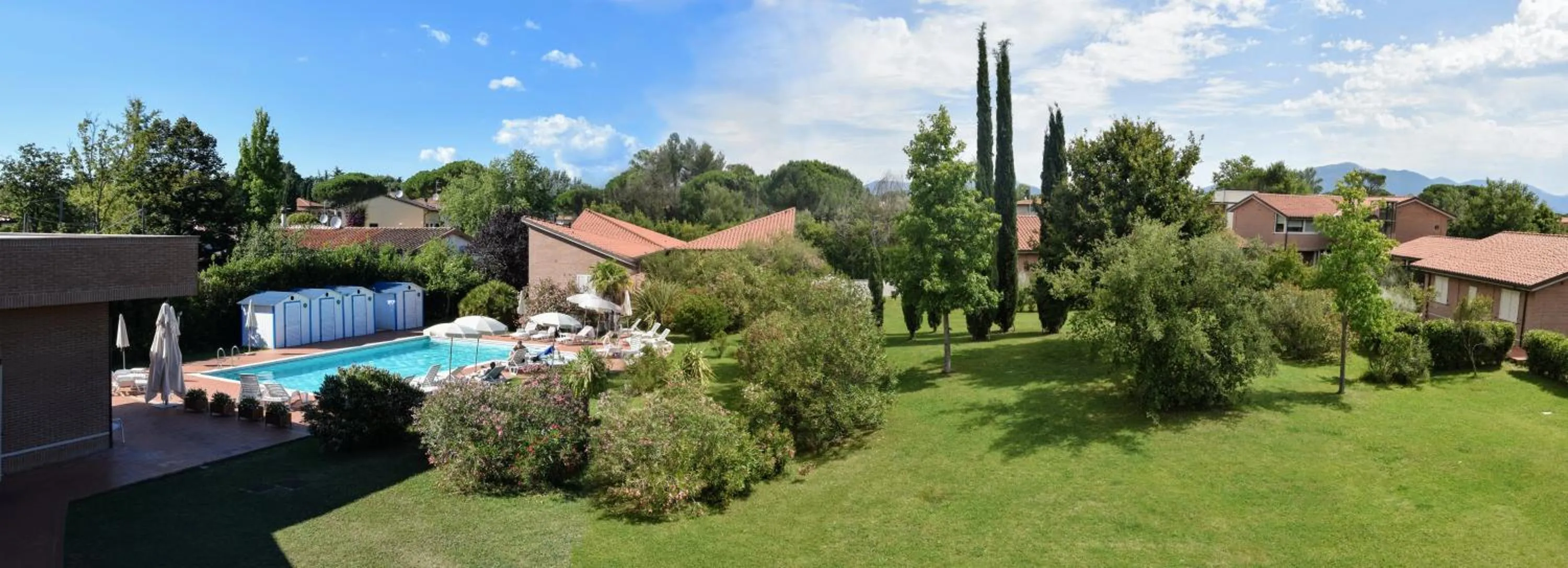 Bird's eye view in Residence San Rossore