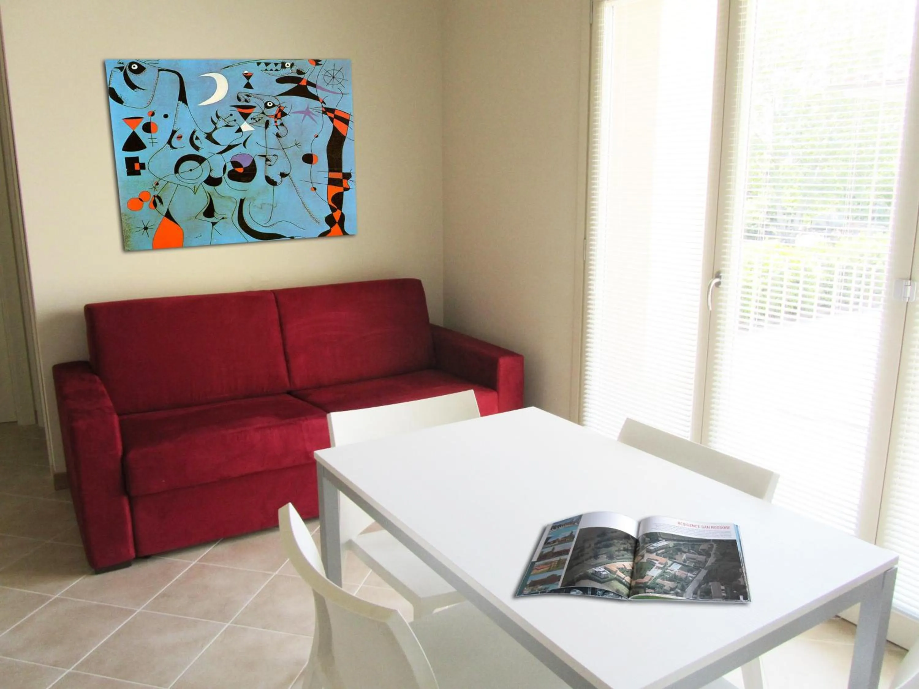 Dining area in Residence San Rossore