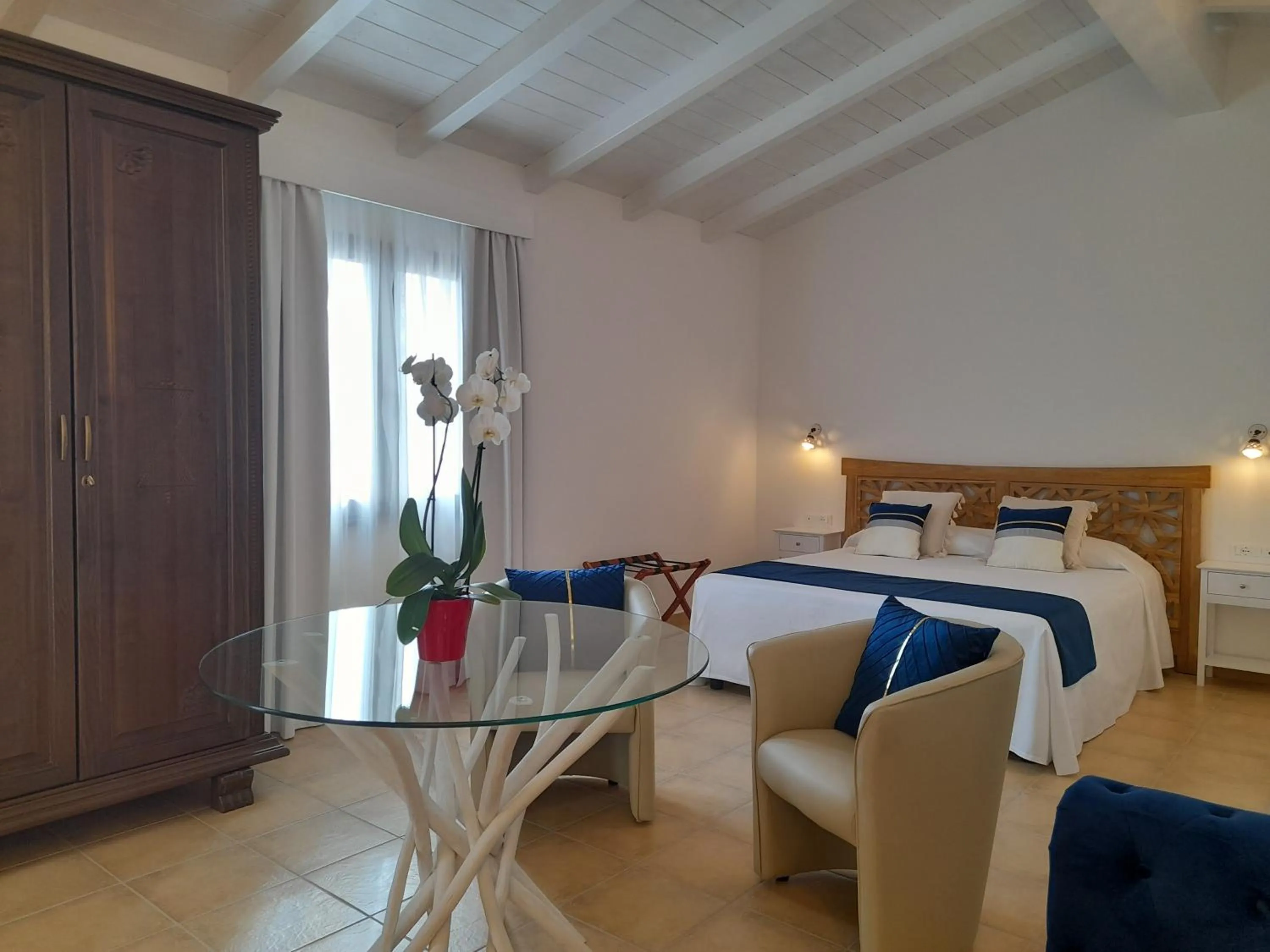 Living room, Bed in Maria Caderina Green Village