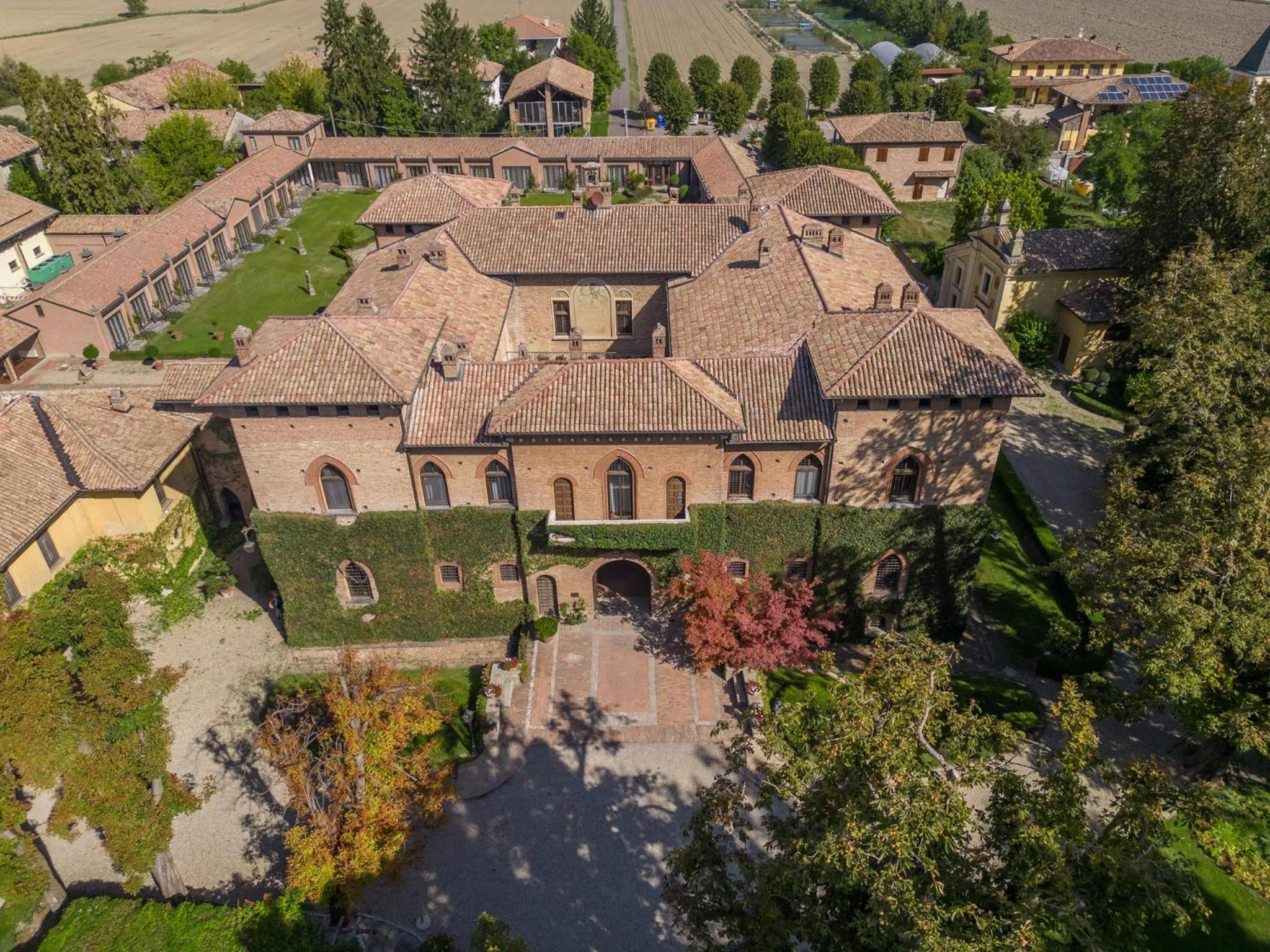 Bird's eye view in Il Castello Di San Gaudenzio