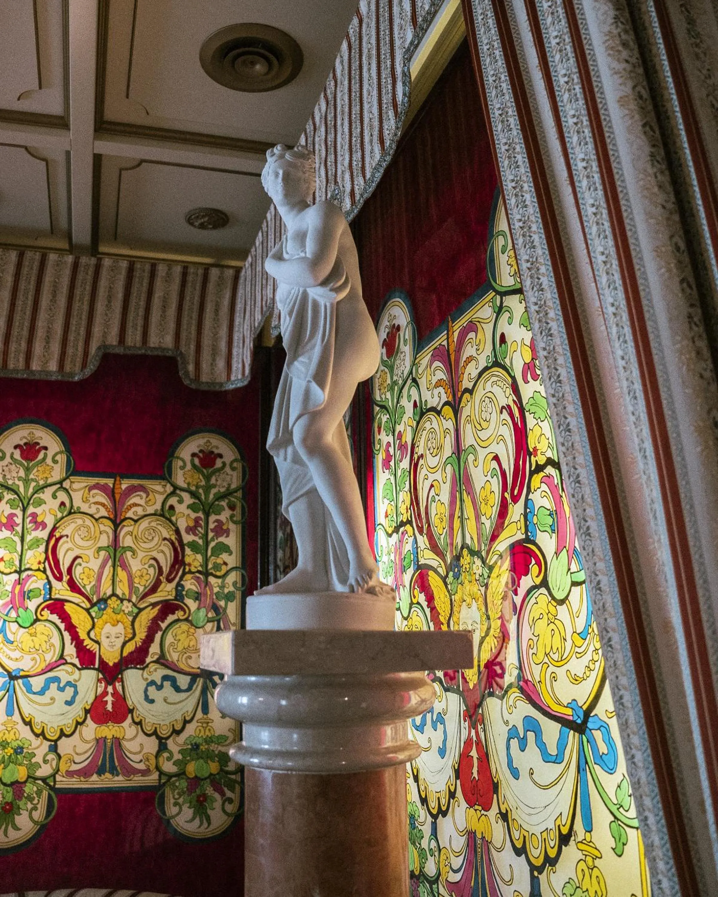 Decorative detail in Il Castello Di San Gaudenzio