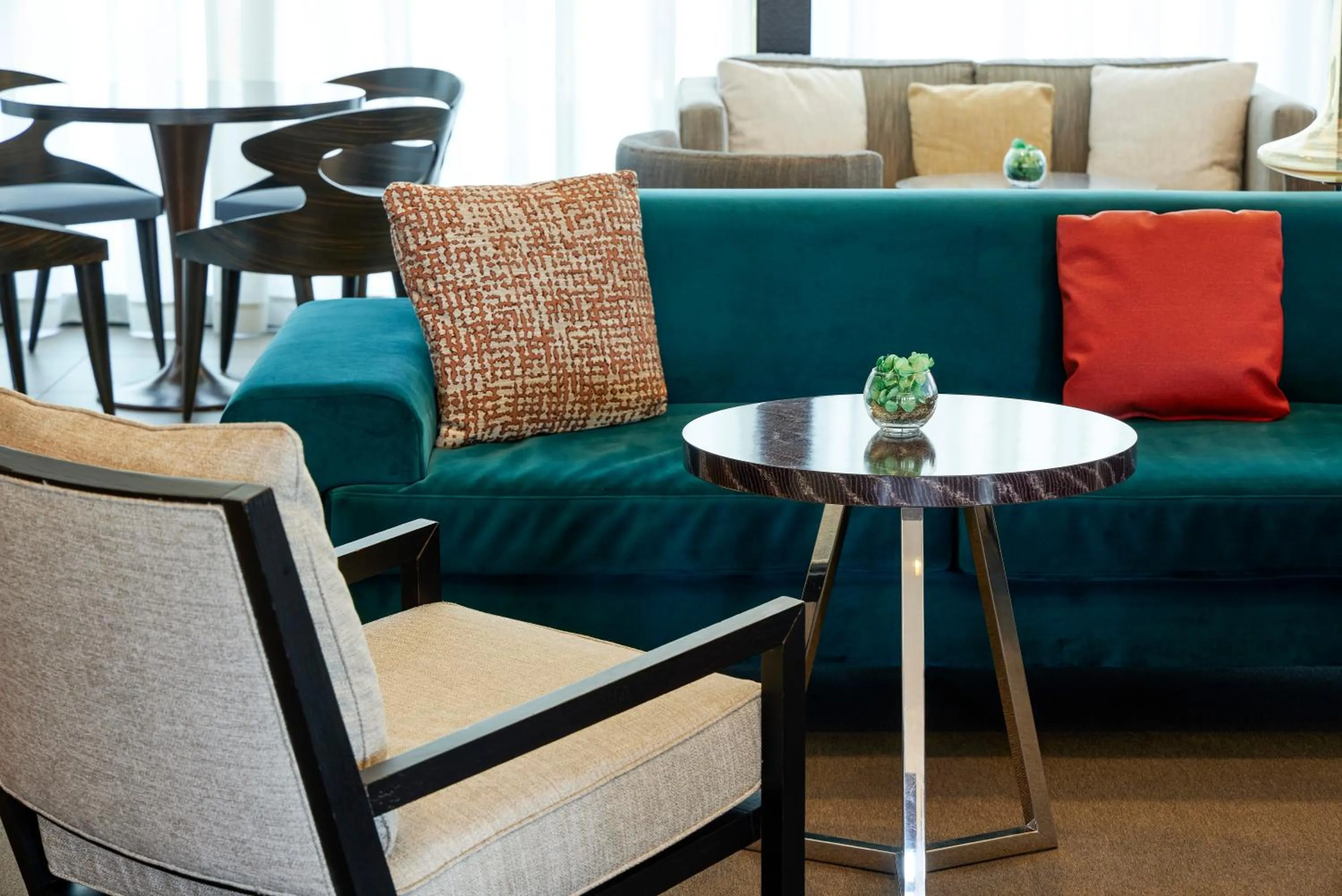 Lobby or reception in Blu Hotel Brixia