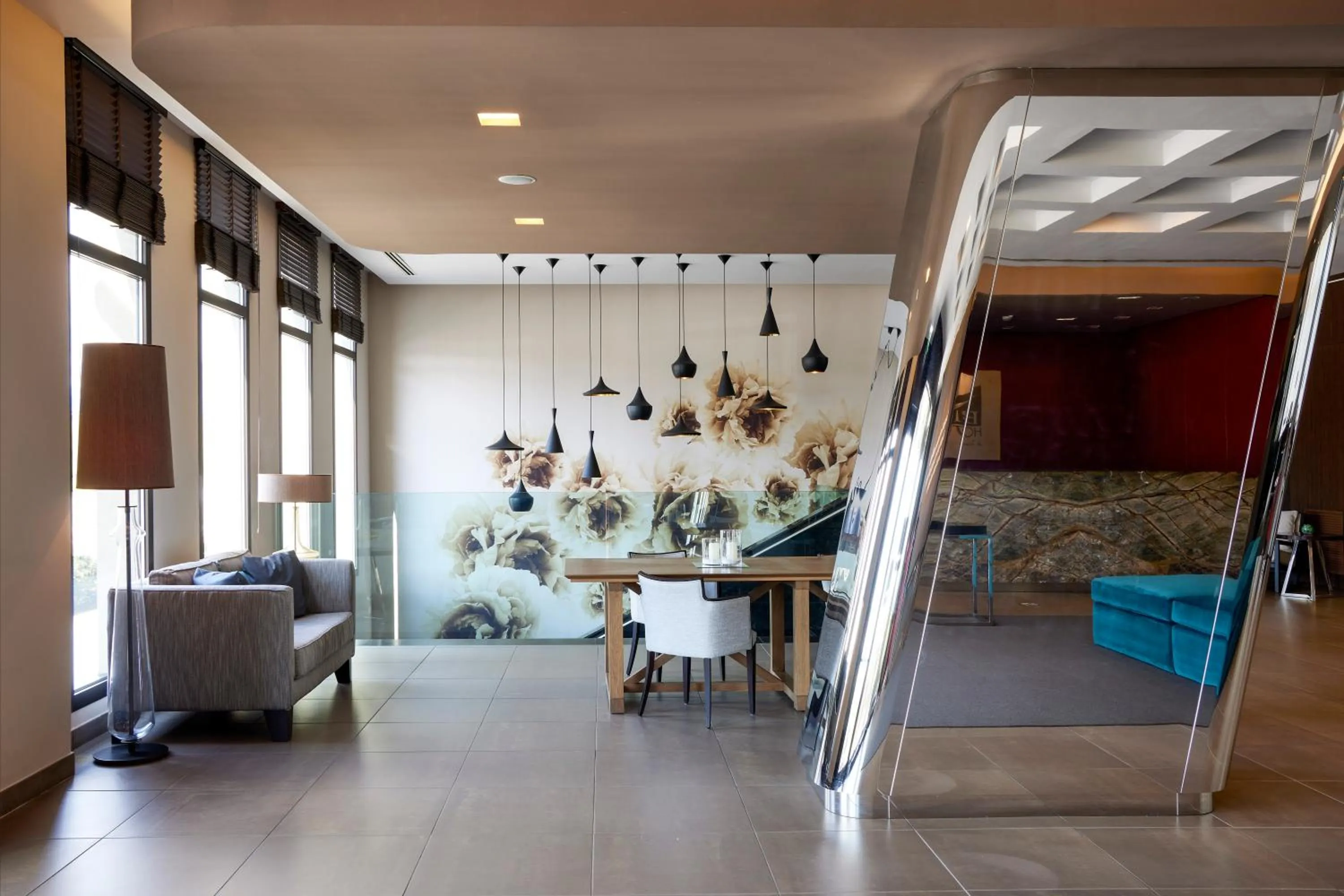 Lobby or reception in Blu Hotel Brixia