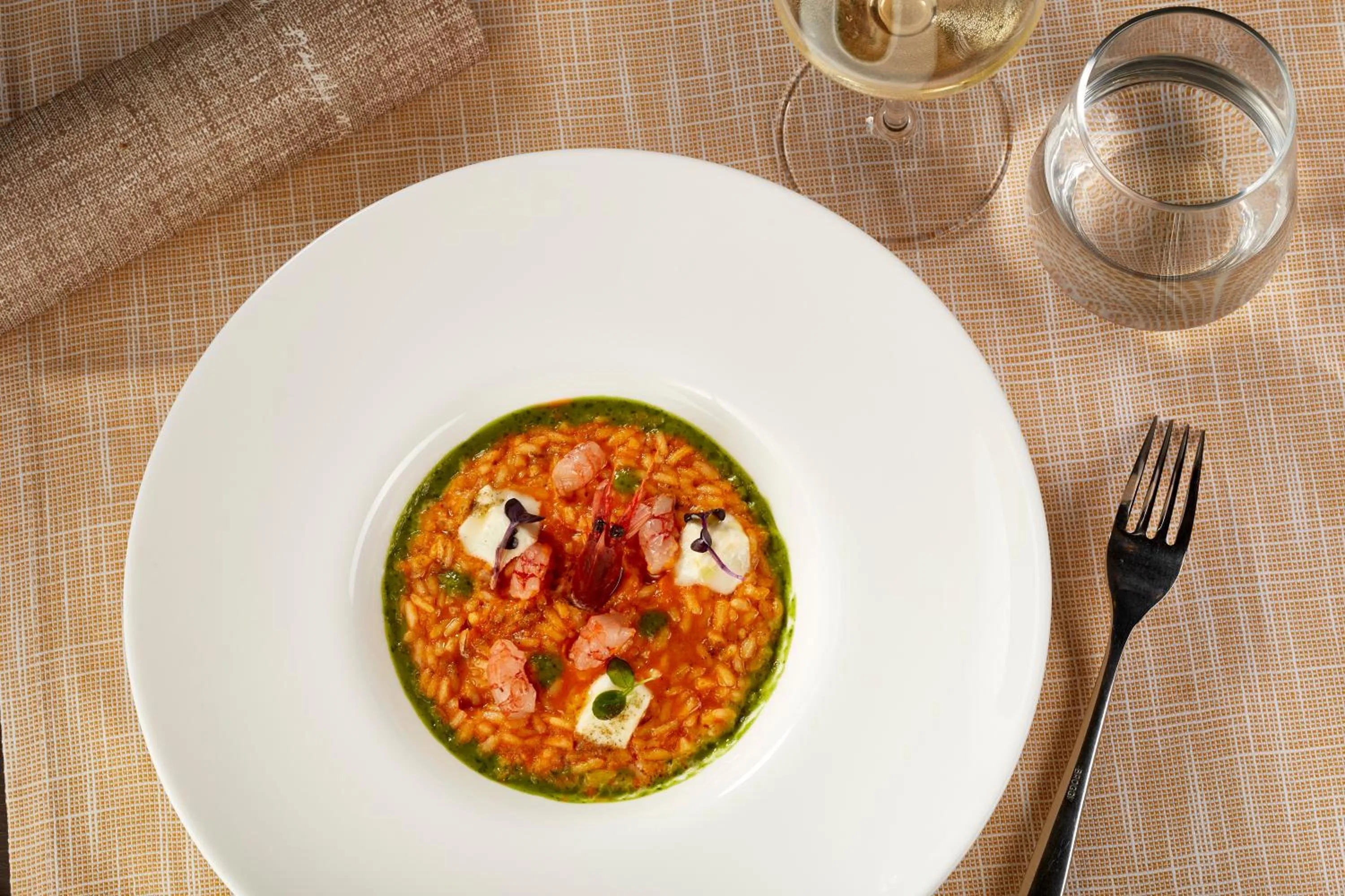 Restaurant/places to eat in Blu Hotel Brixia