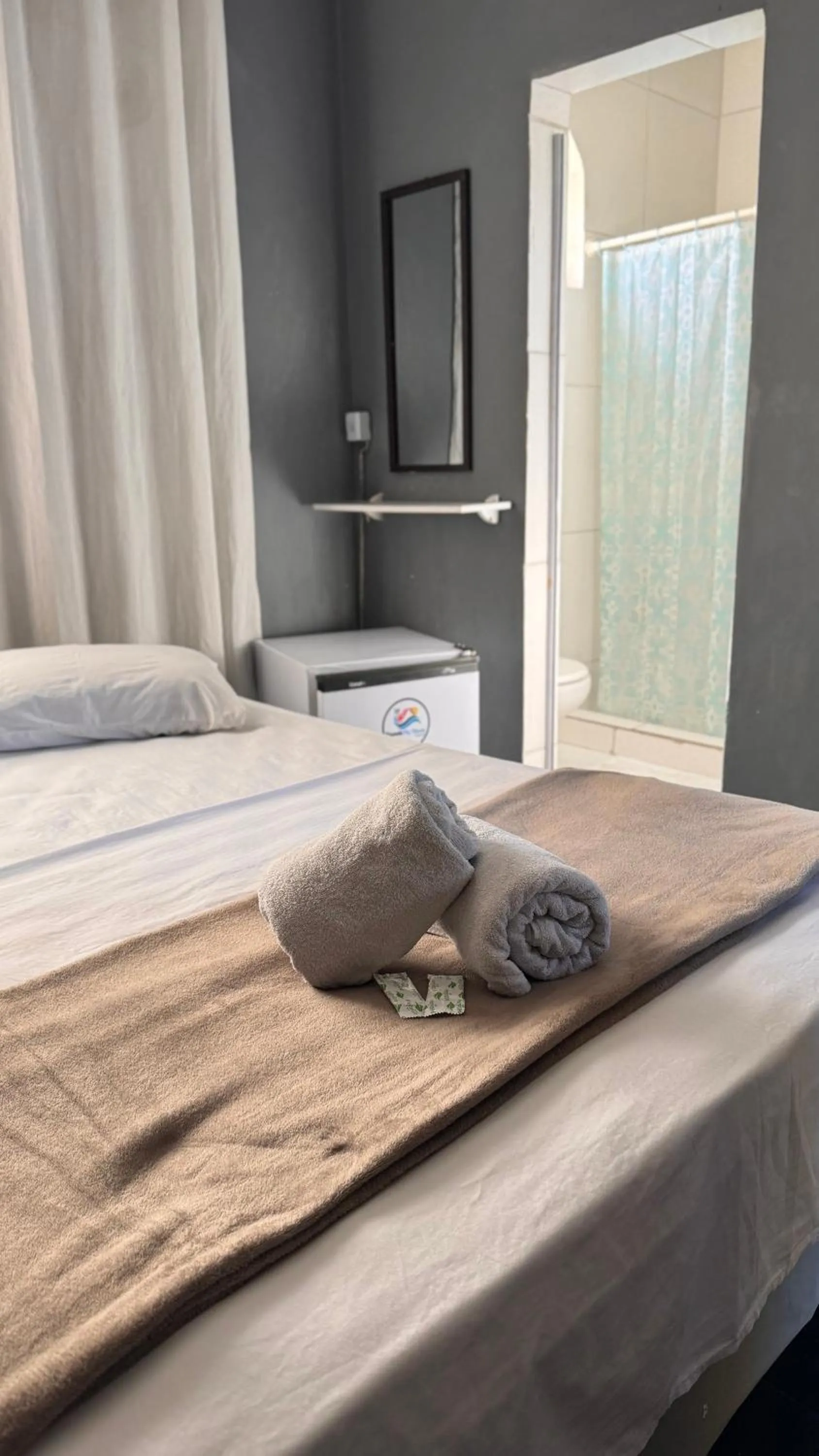 Bed in Pousada My House Cabo Frio