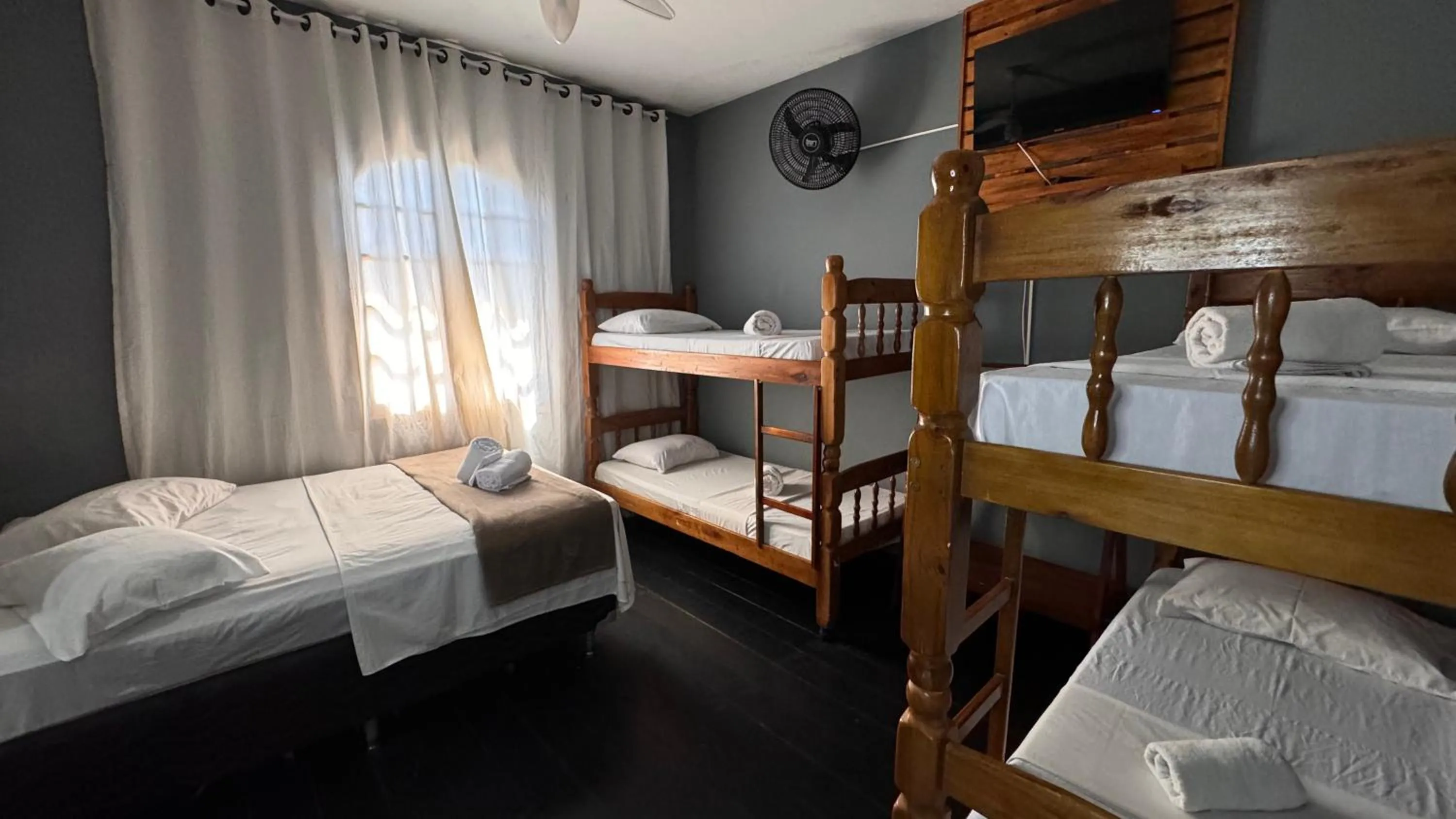 Bed in Pousada My House Cabo Frio