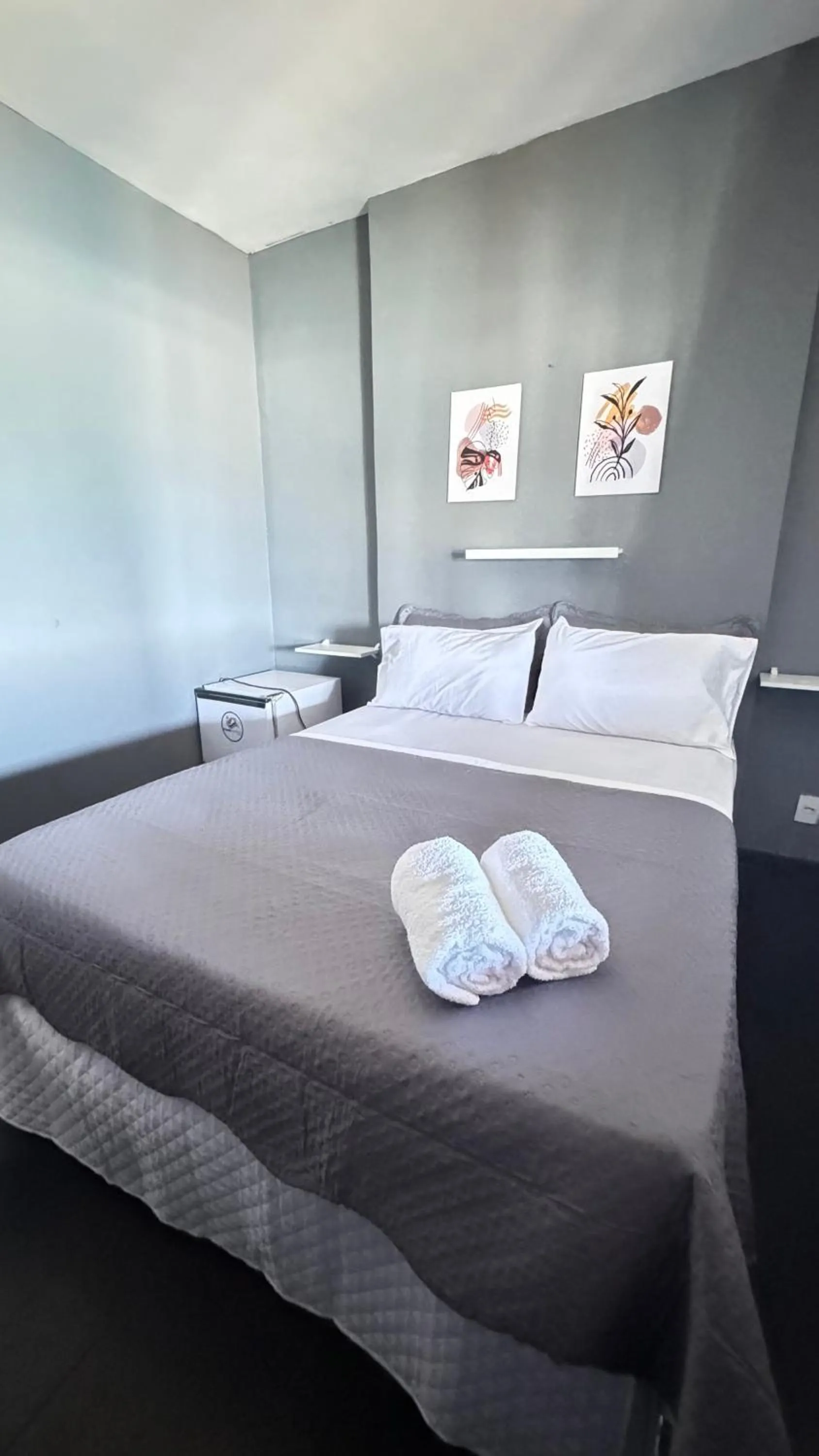 Bed in Pousada My House Cabo Frio