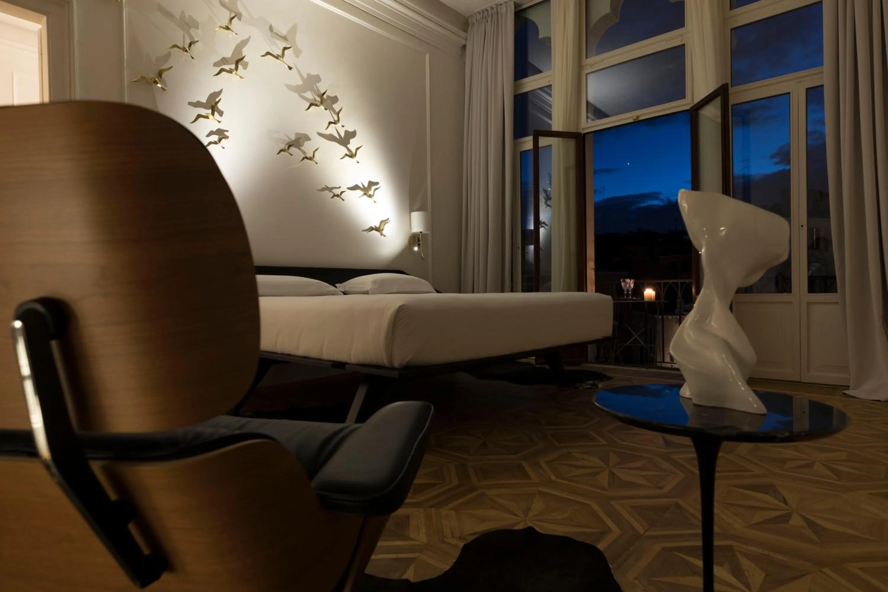 Bedroom, Bed in Palazzo Paruta & Wellness Suites