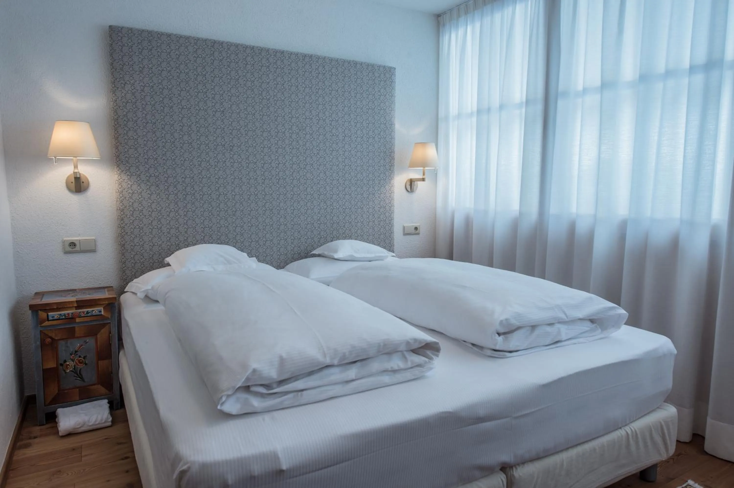 Bed in Hotel Ciasa Salares